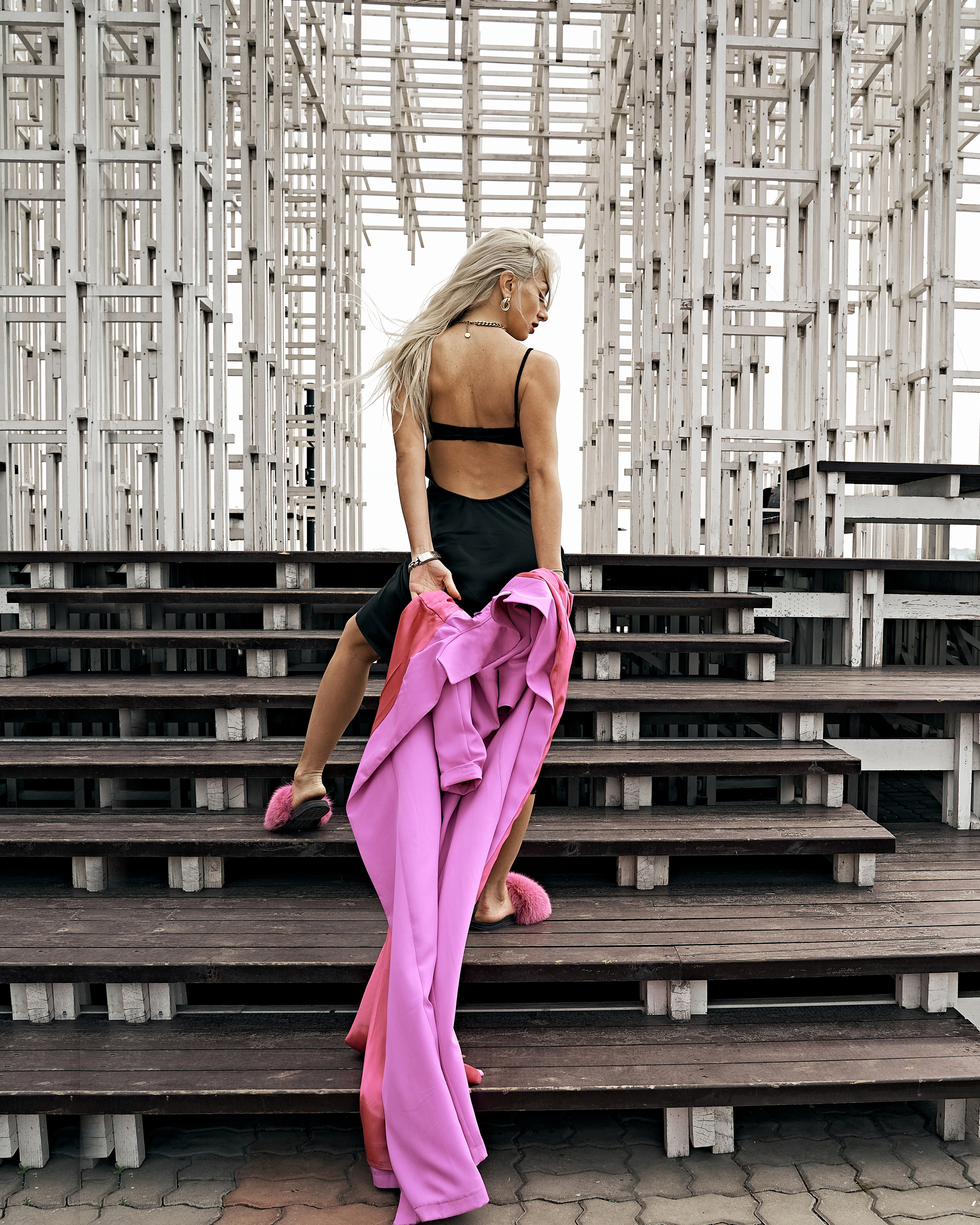 Juliana. Freedom. Wind in my hair. Photographer in Barcelona Spain Zhanna Zakharchenko