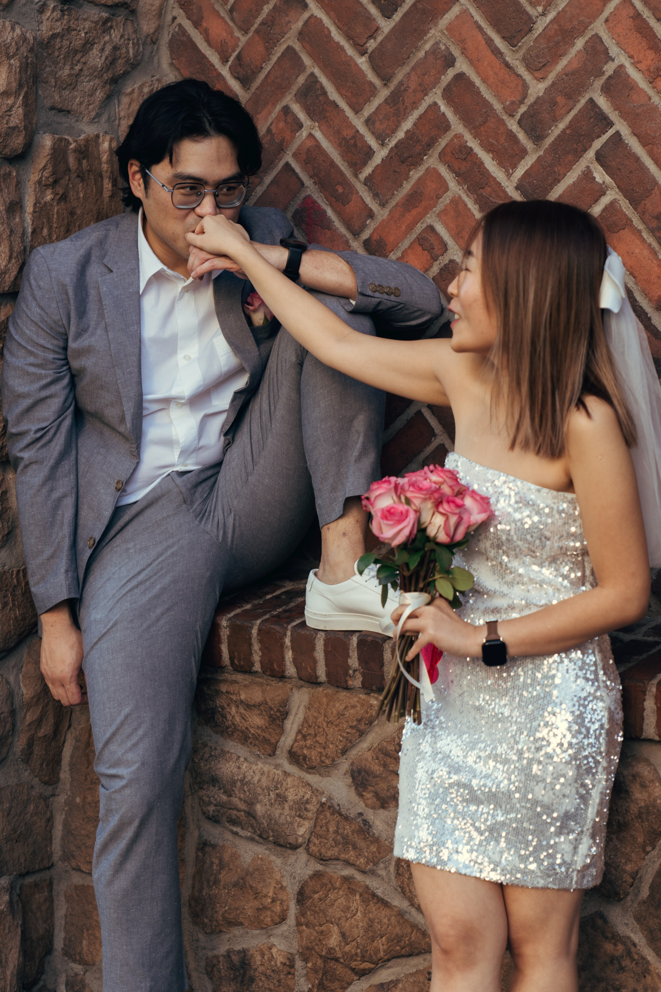 Yee Po& Jit. Wedding & elopement photographer Viktoriya Kravtsov. Las Vegas