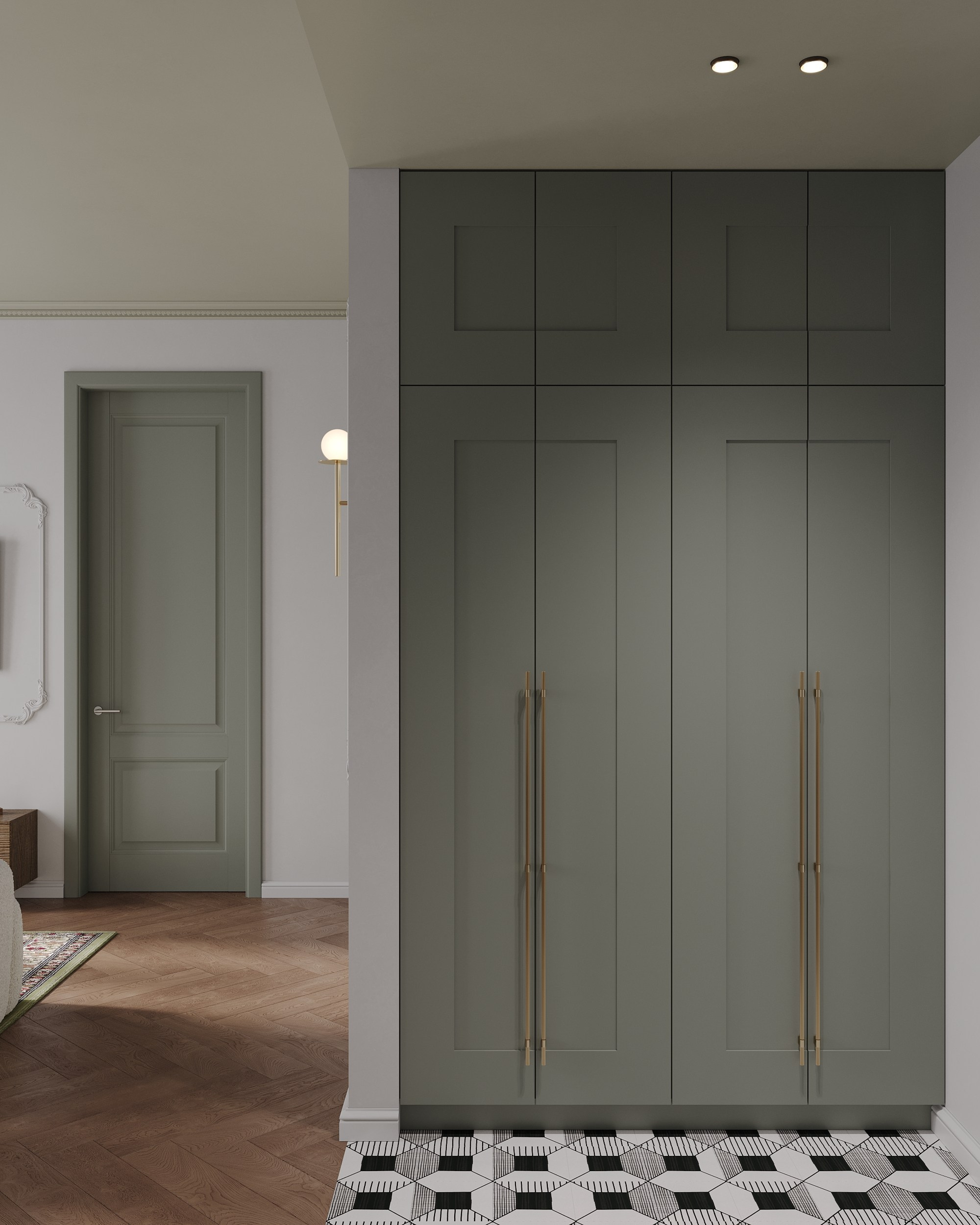 Flat of Gediminas. Simple Archs — high quality visualizations for your interior projects