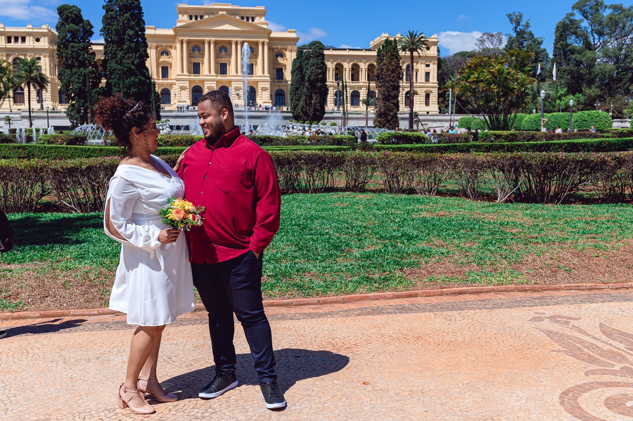 Erika & Danilo — 24/09/2022 — Museu do Ipiranga — São Paulo/SP. Luiz Medeiros Produções