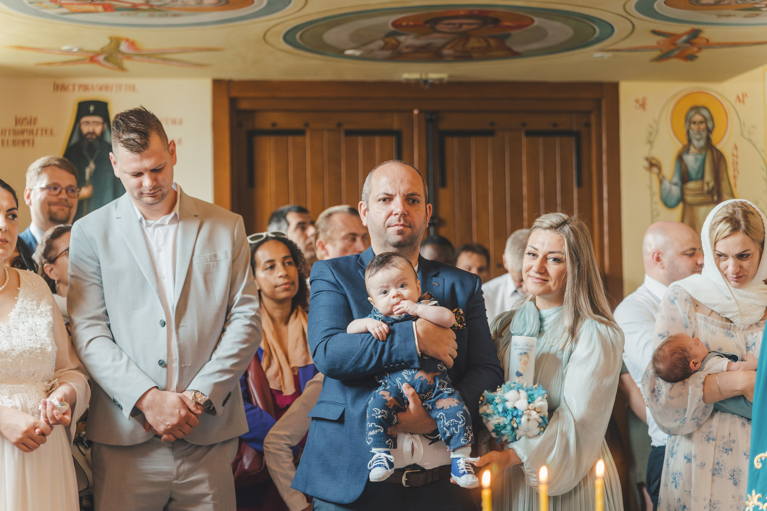 Théo Andrei`s Christening