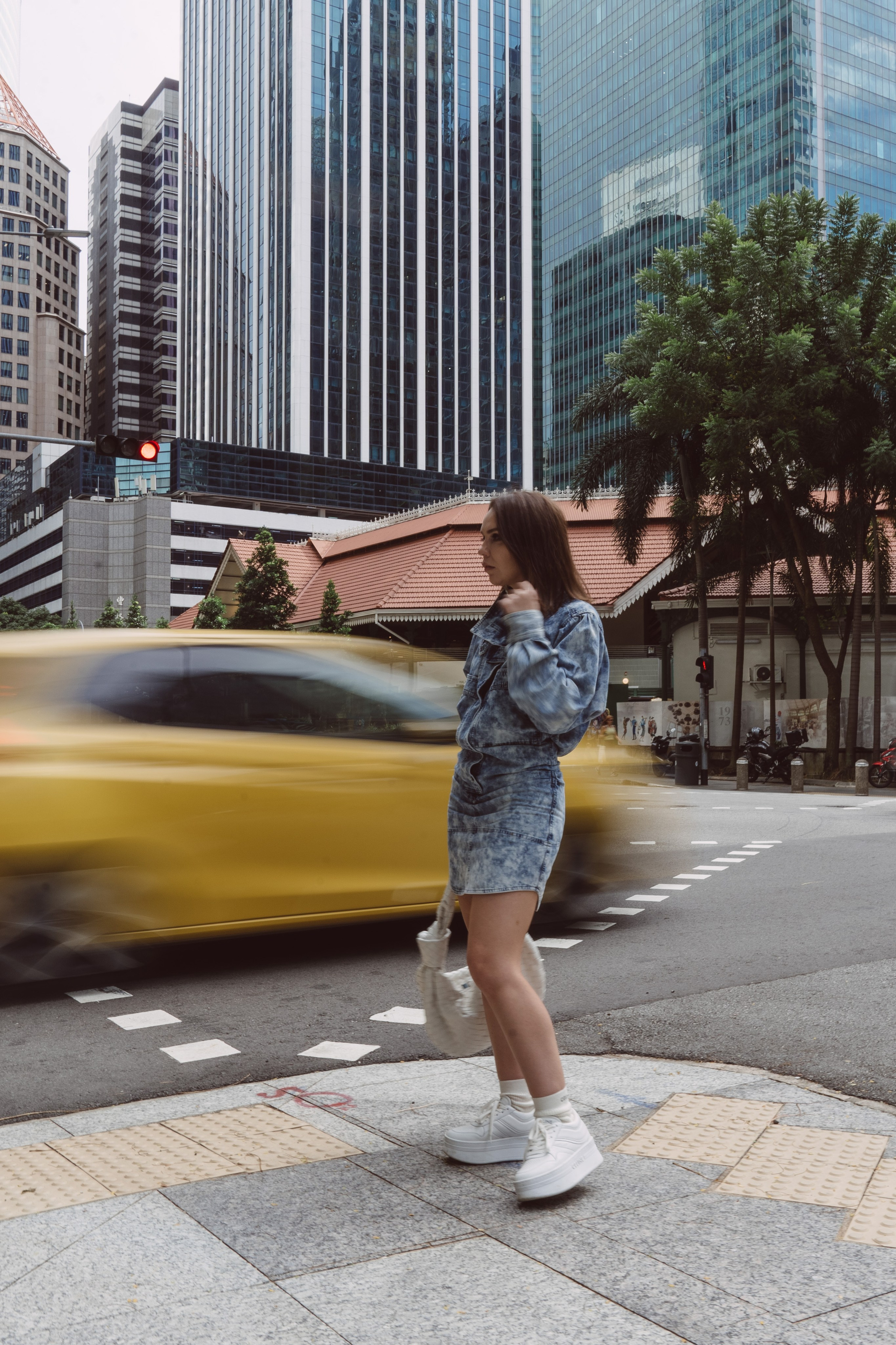 Portrait. Dasha in Singapore