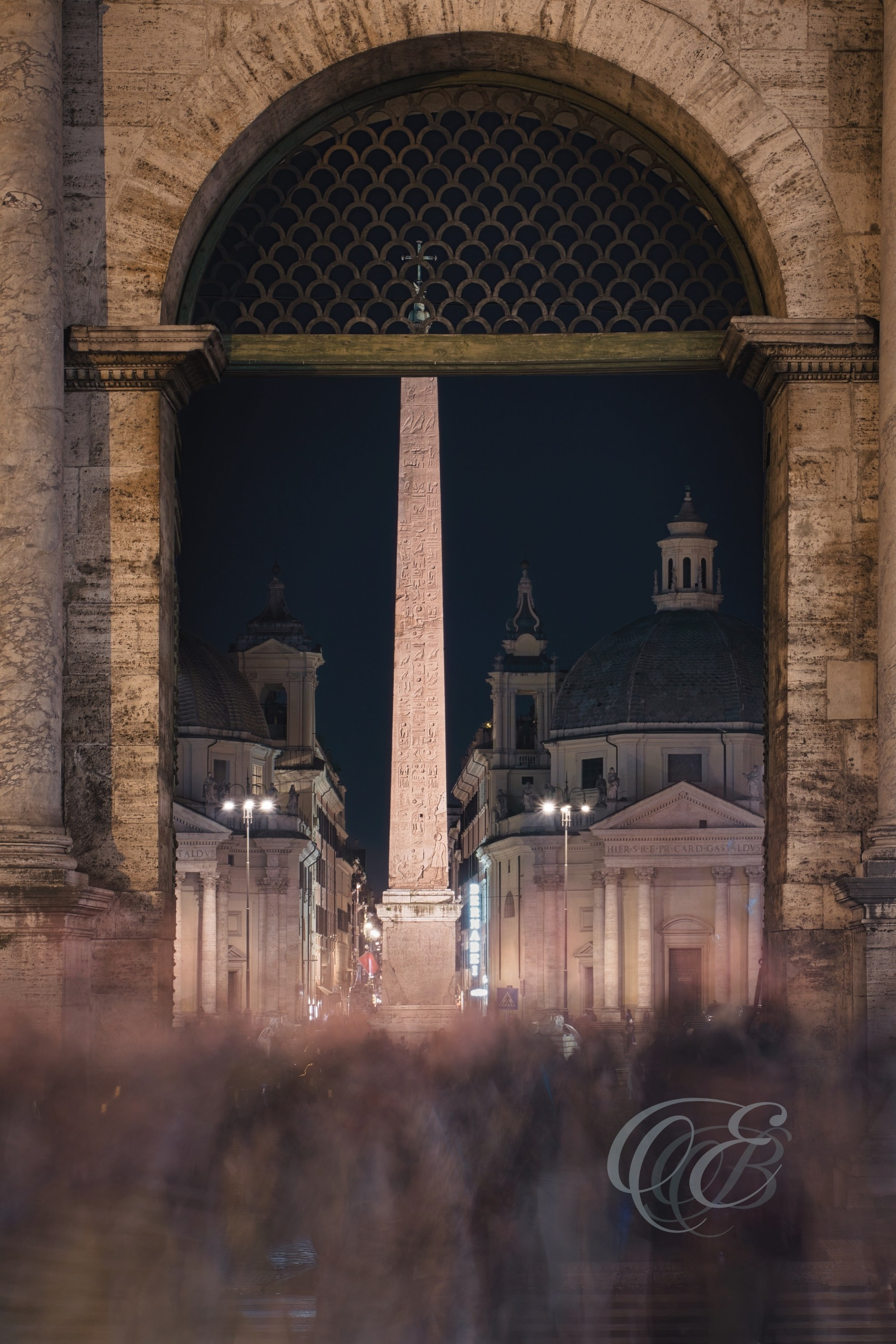 Rome Italy - Porta del Popolo -  Eduardo Bartoli Fine Art Photography - Porta del Popolo in Rome, Italy – fine art photography by Eduardo Bartoli.