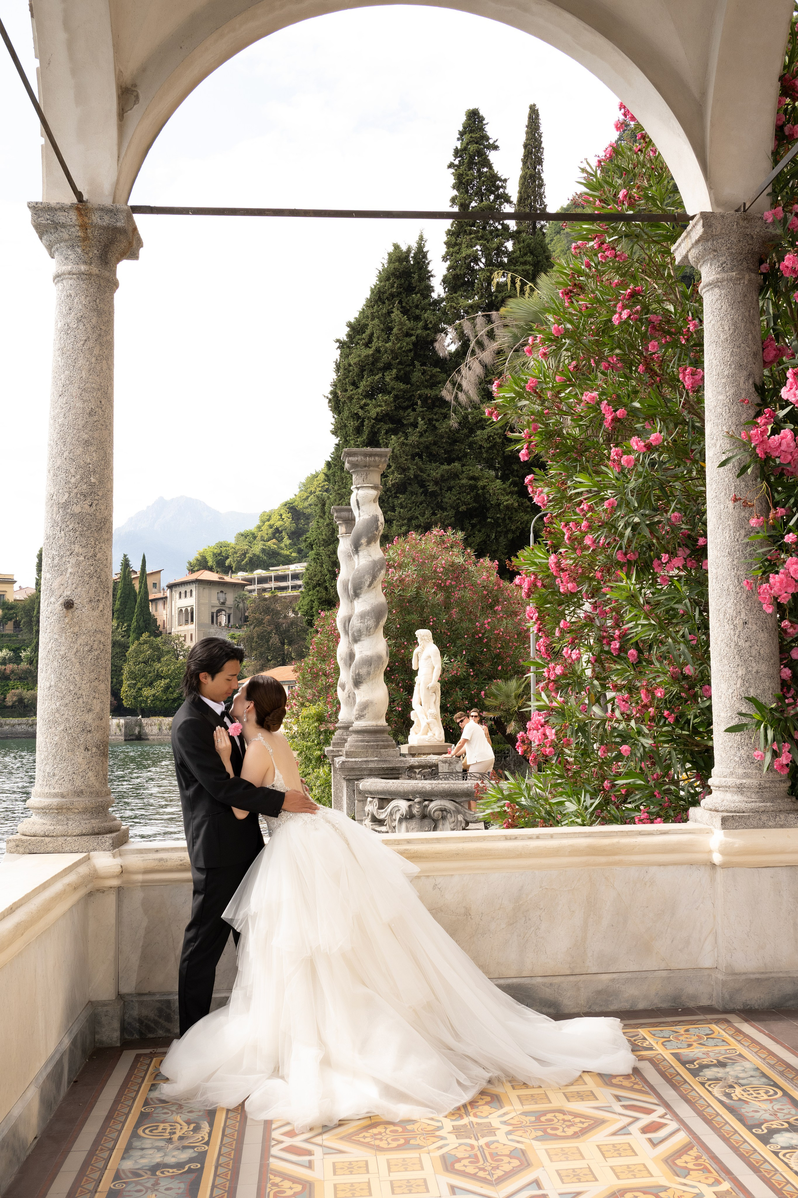 Villa Monastero. Fotografo matrimonio Lago di Como Ferrari Media Production