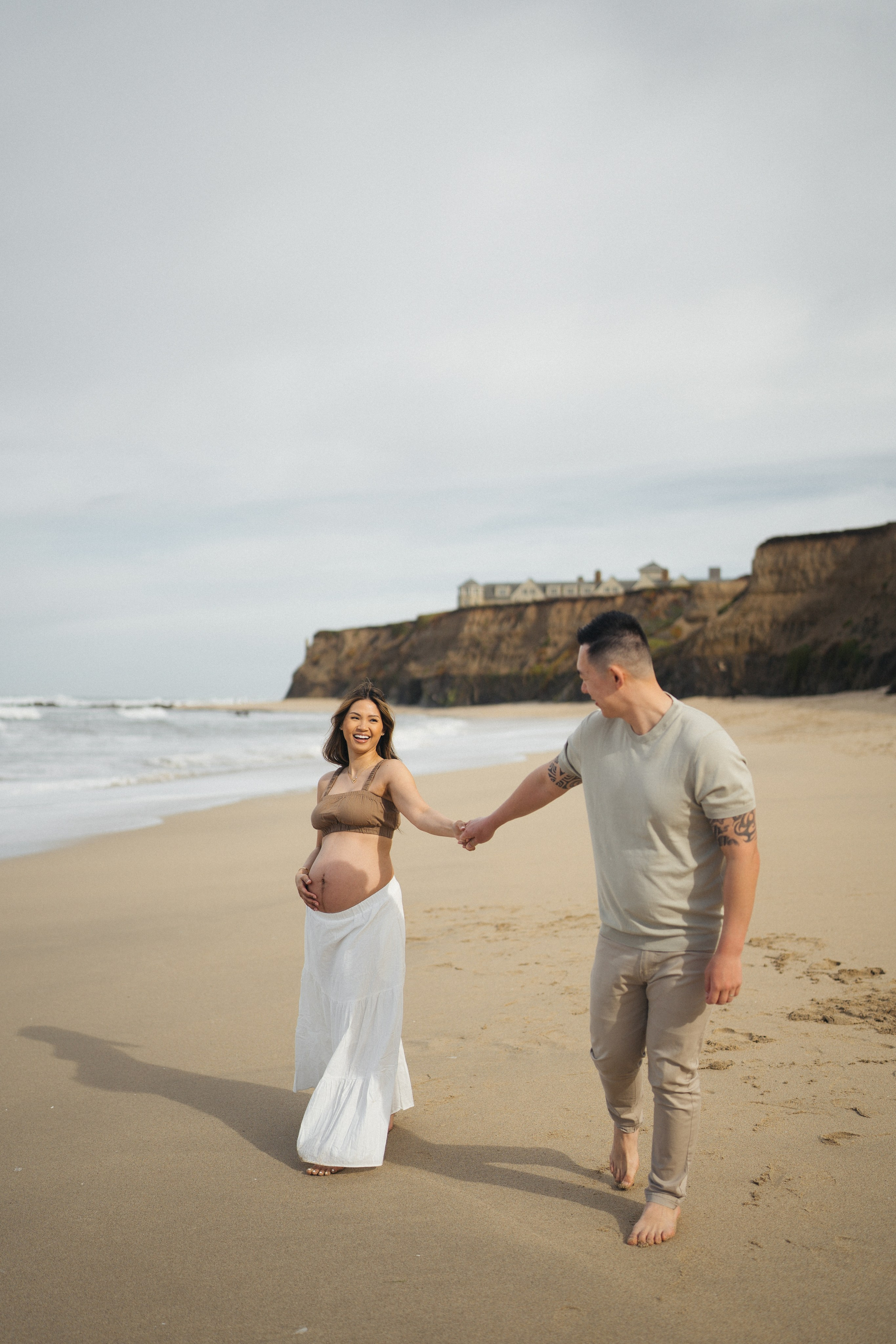 Lynh’s Maternity Session at Half Moon Bay. Soulo Photography | San Francisco Bay Area Based Photographer