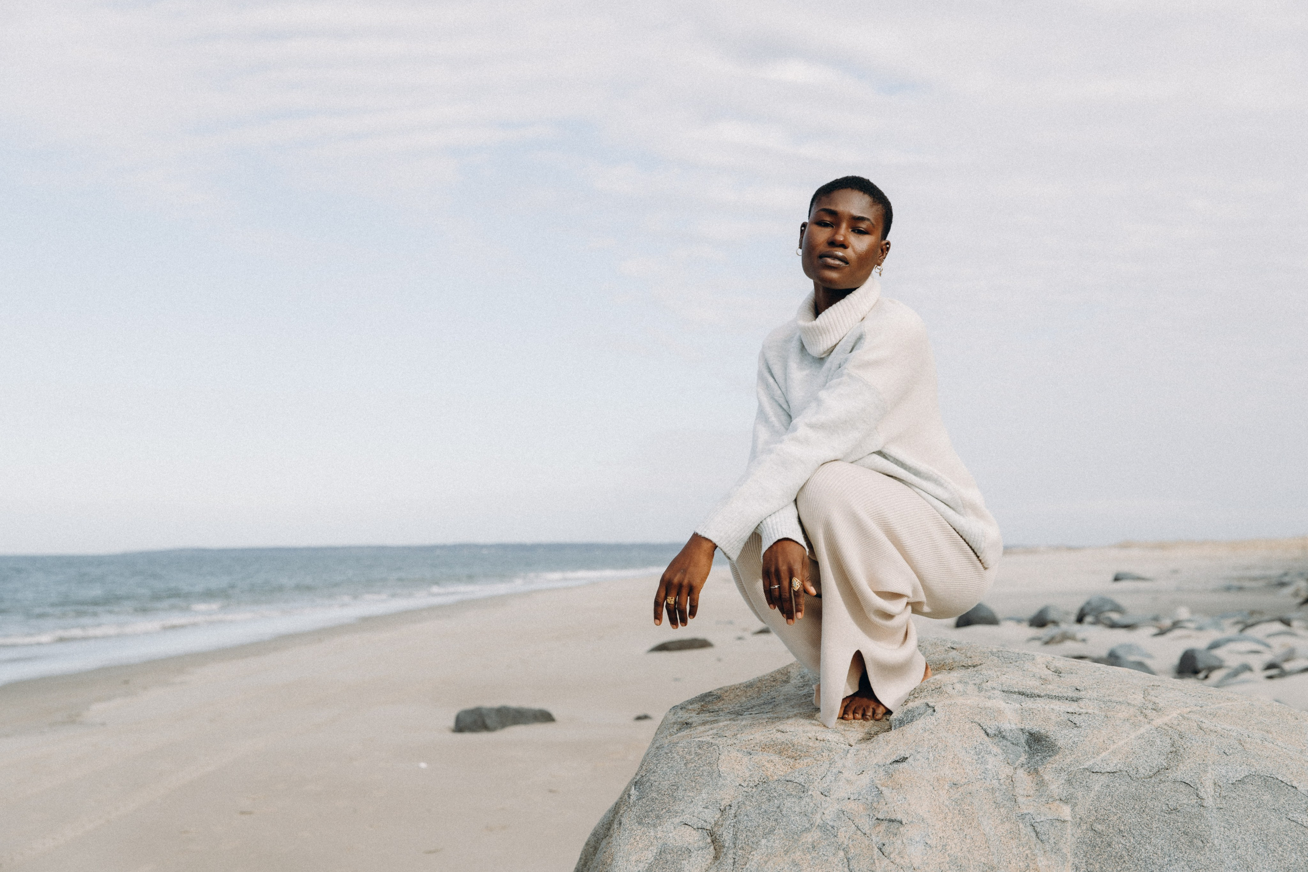 Editorial Portrait Session at Crane Beach, MA