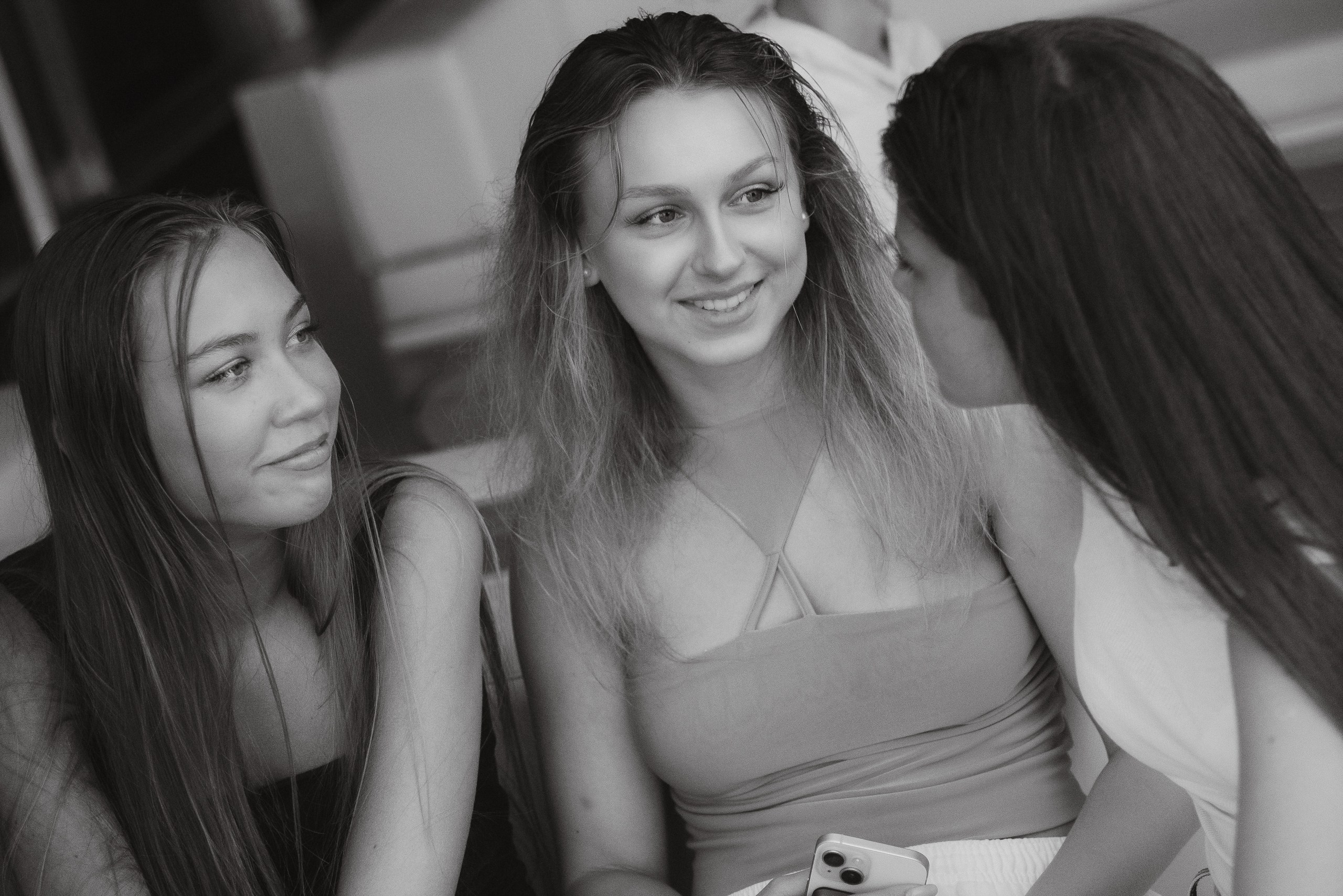 Preparación del backstage de una marca en un desfile de moda en Torrevieja — Fotógrafo de backstage Andrey Lukovnikov