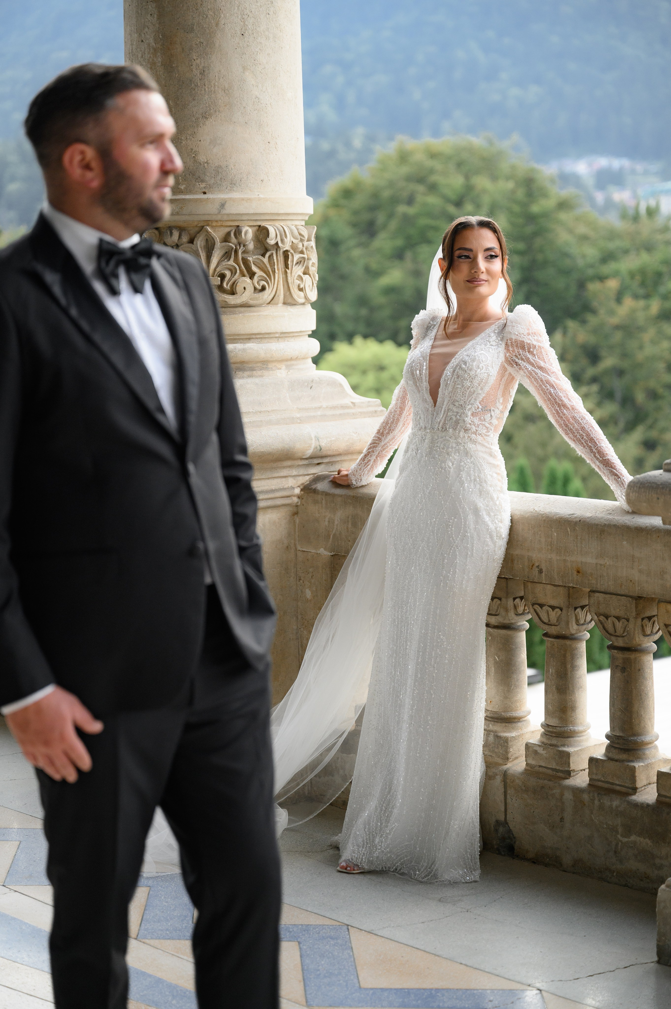 Mălina & Silviu – ședință foto la Castelul Cantacuzino | Fotograf nuntă