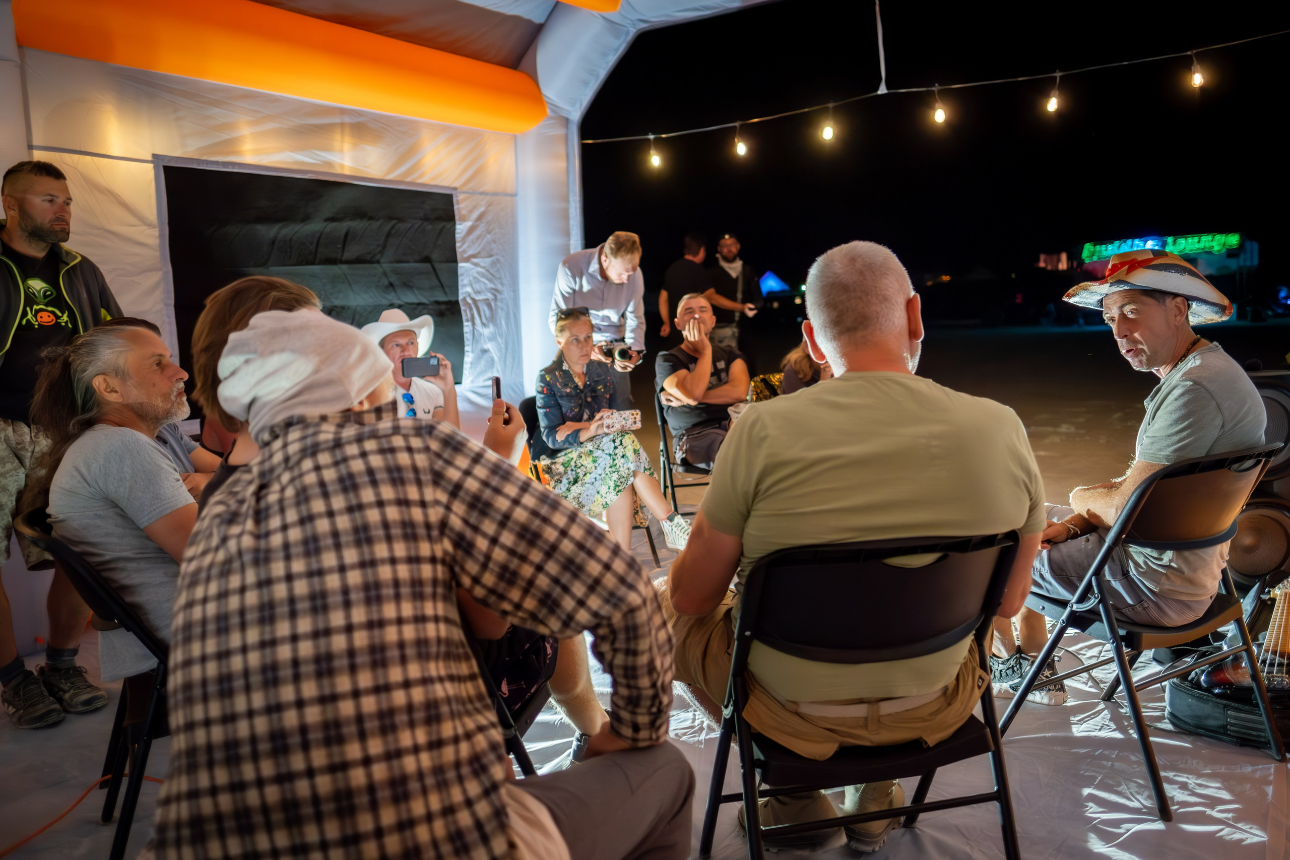 BURNING MAN 2024. Reportage concert portrait photography in the San Francisco Bay Area