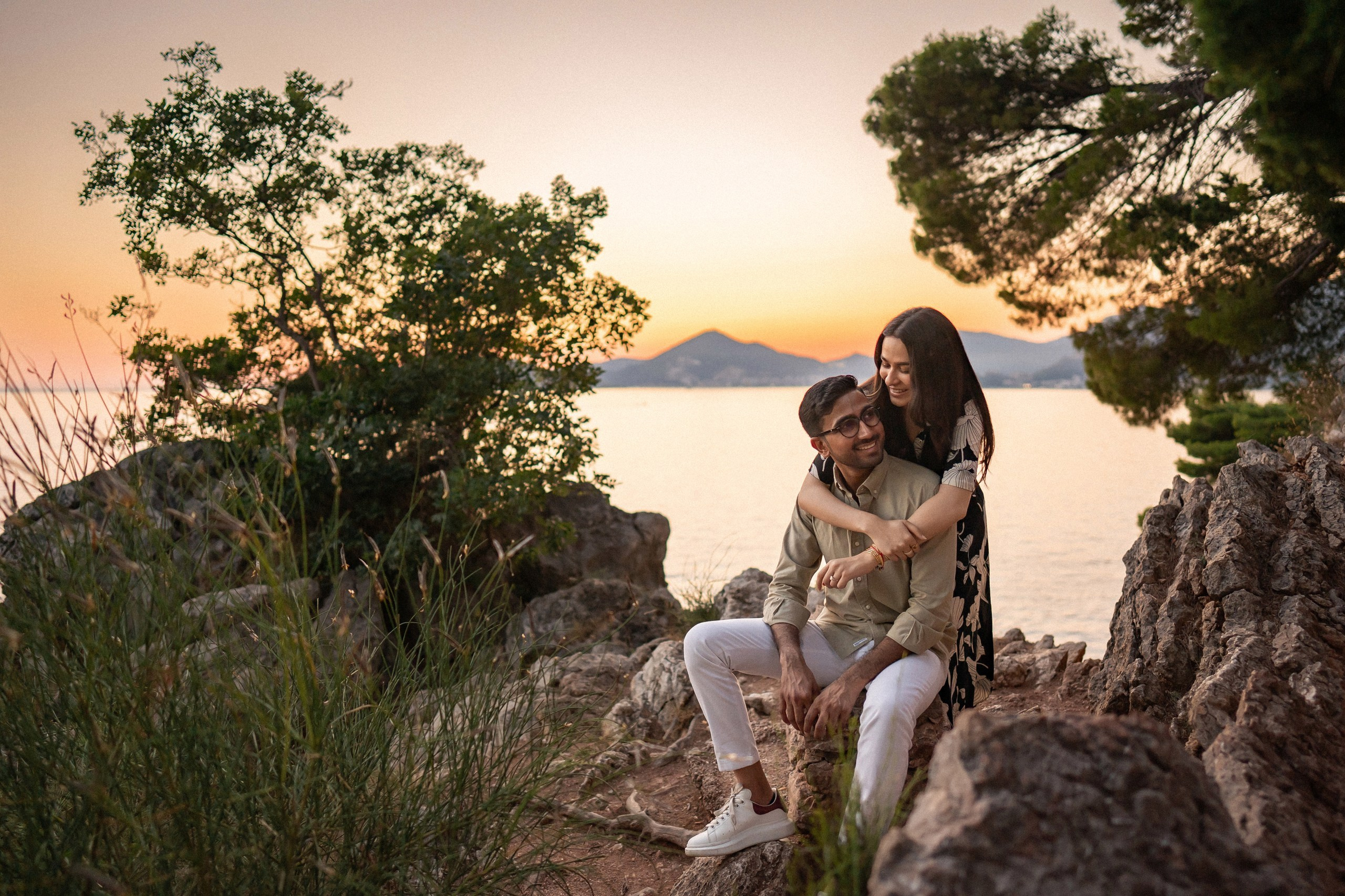 Сделайте предложение с невероятным видом в Черногории