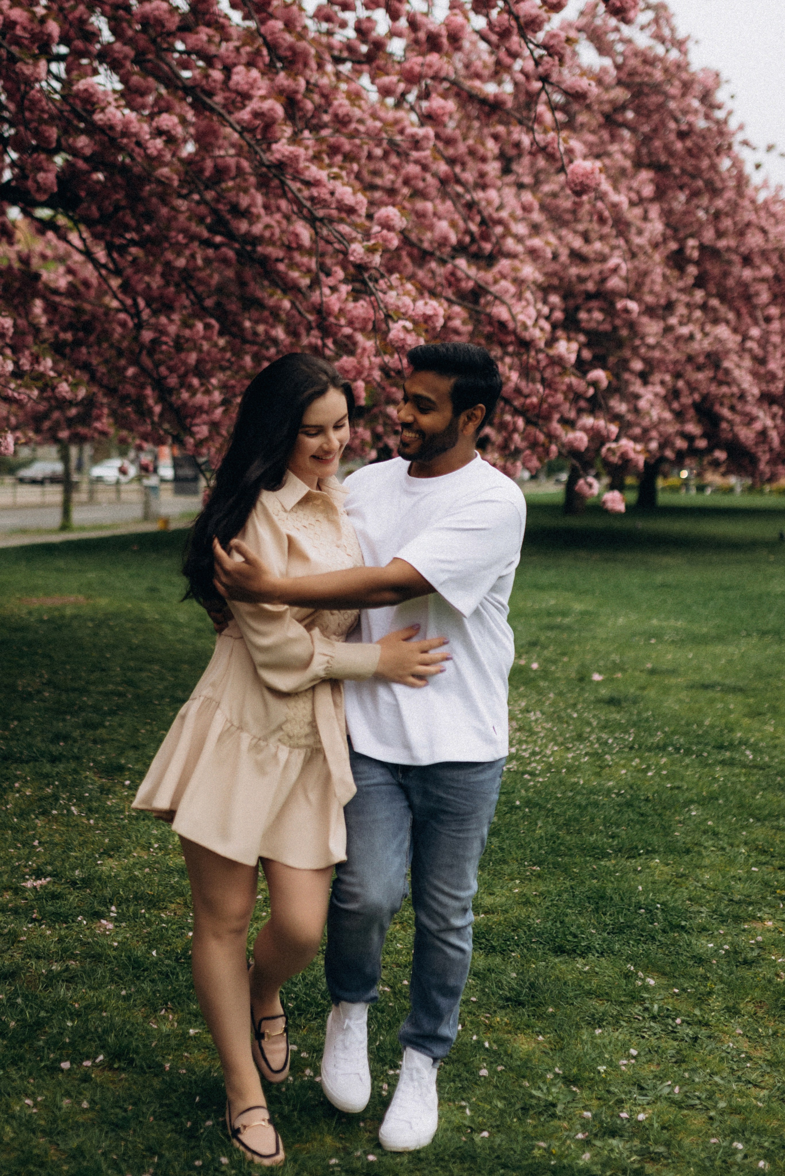 Family history in Sakura. Семейный фотограф Лейпциг, Германия