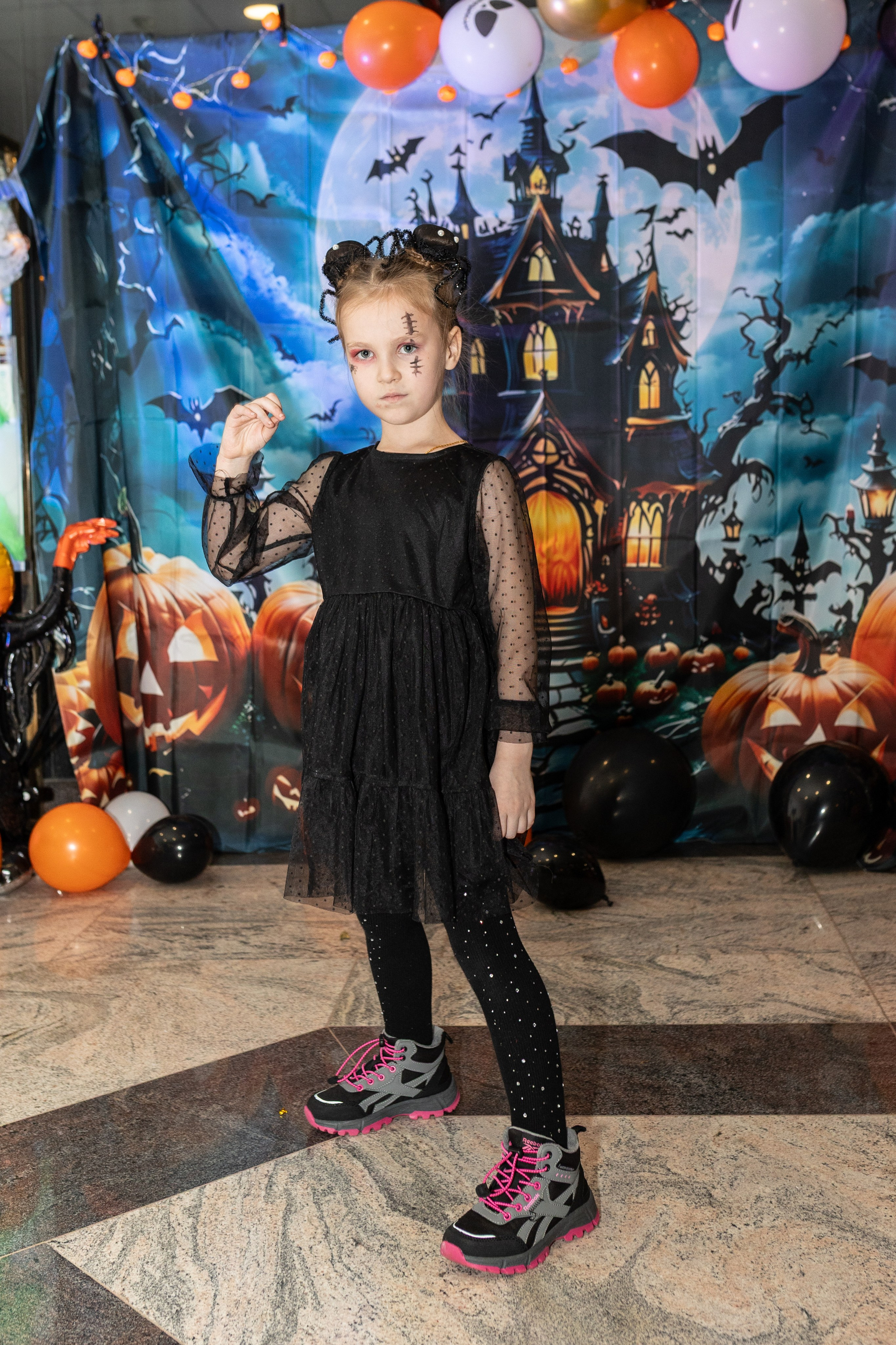 Leo dance studio Helloween 2025. Семейный и детский фотограф в Варшаве Мила Бобровская