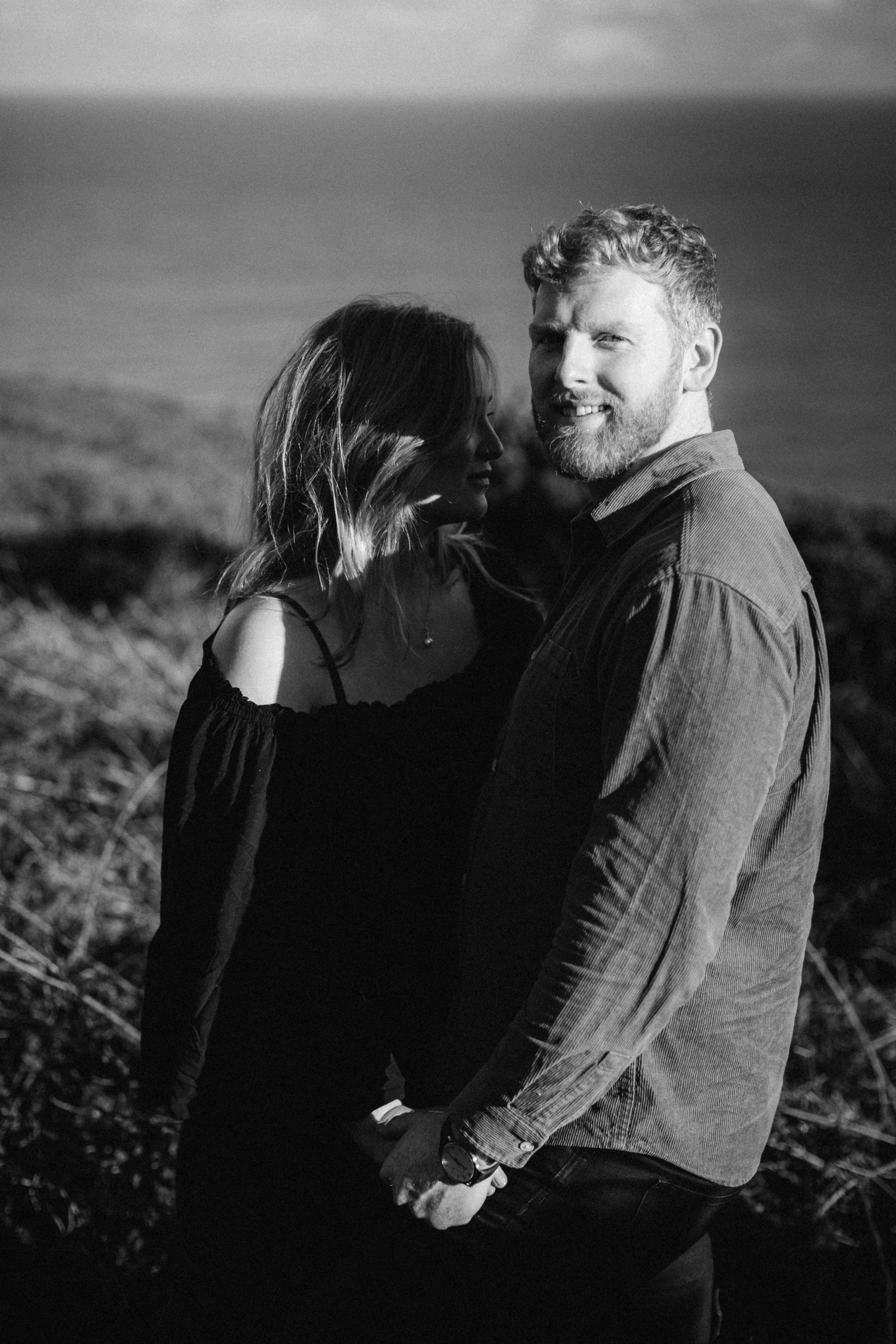 Howth cliff photoshoot. Wedding & Family photographer in County Donegal and Dublin, Ireland