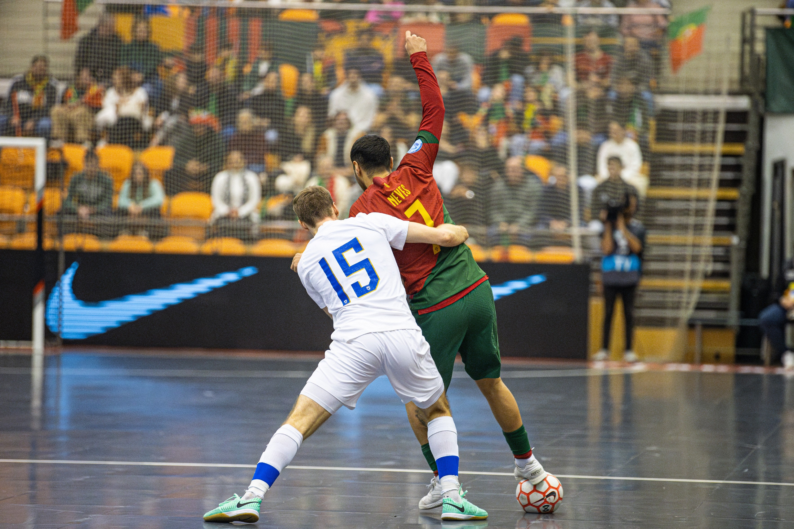 UEFA Futsal Qualifiers '23 — POR x FIN. Rafael Ferreira Fotografia