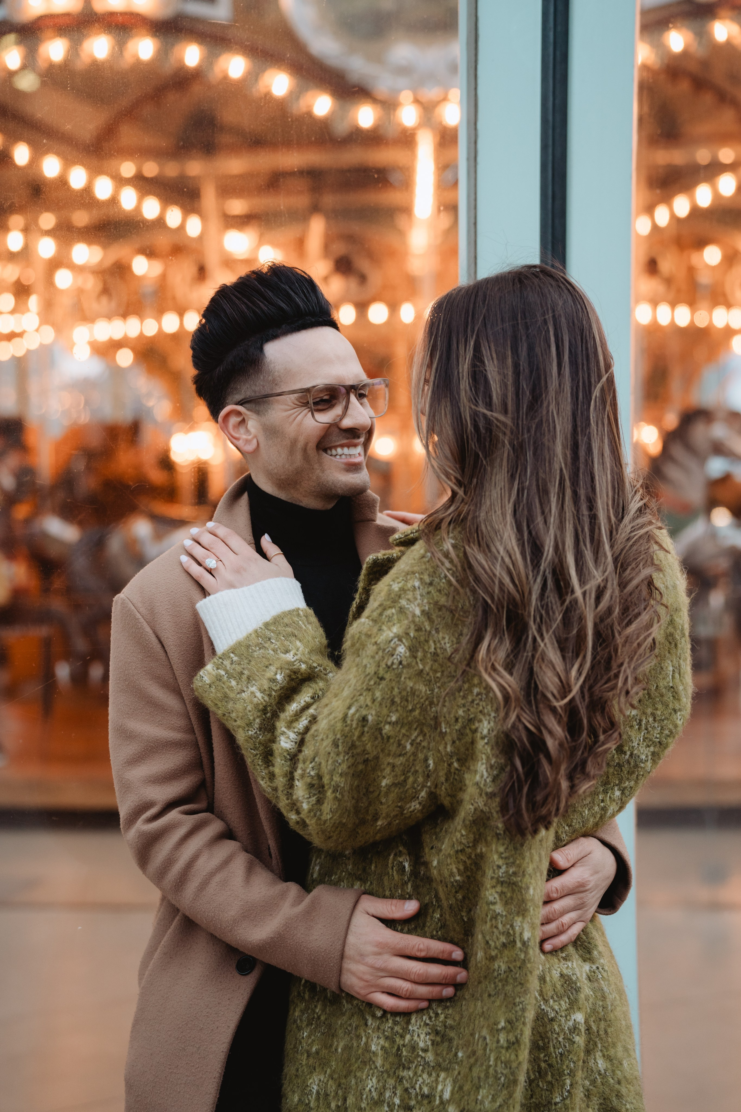 Castenzio&Brenna Proposal. Photographer in New York Faery By Mary