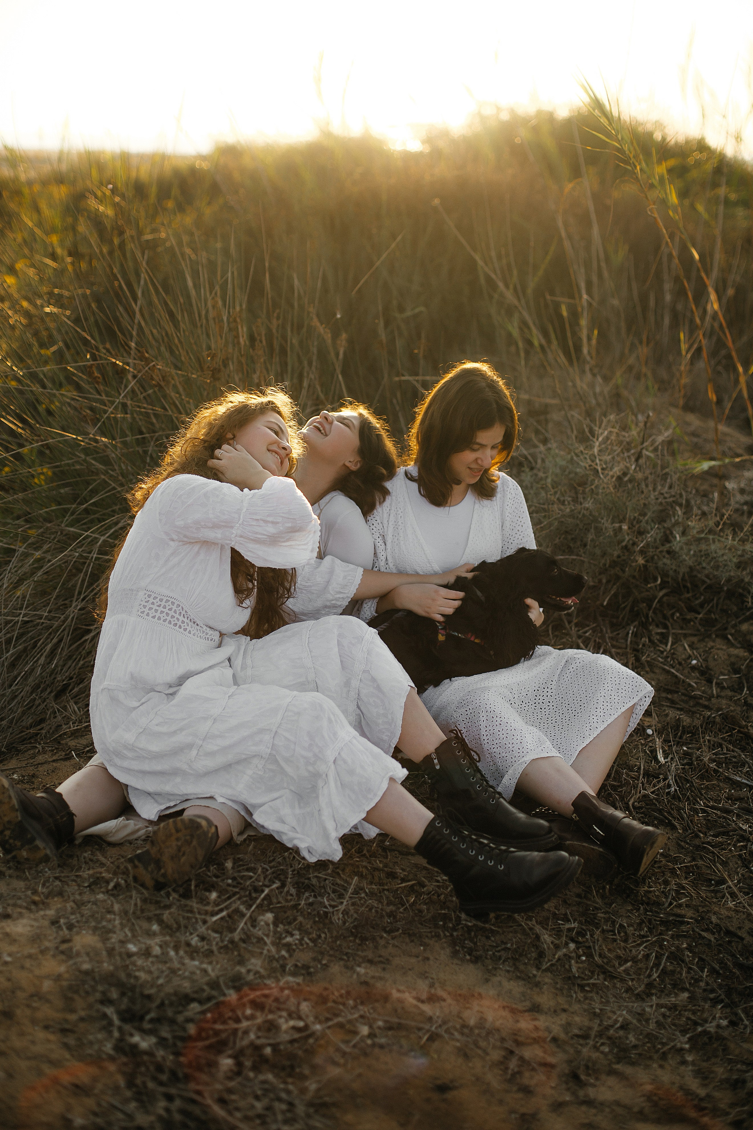 3 sisters Netanya. Family photographer in Israel