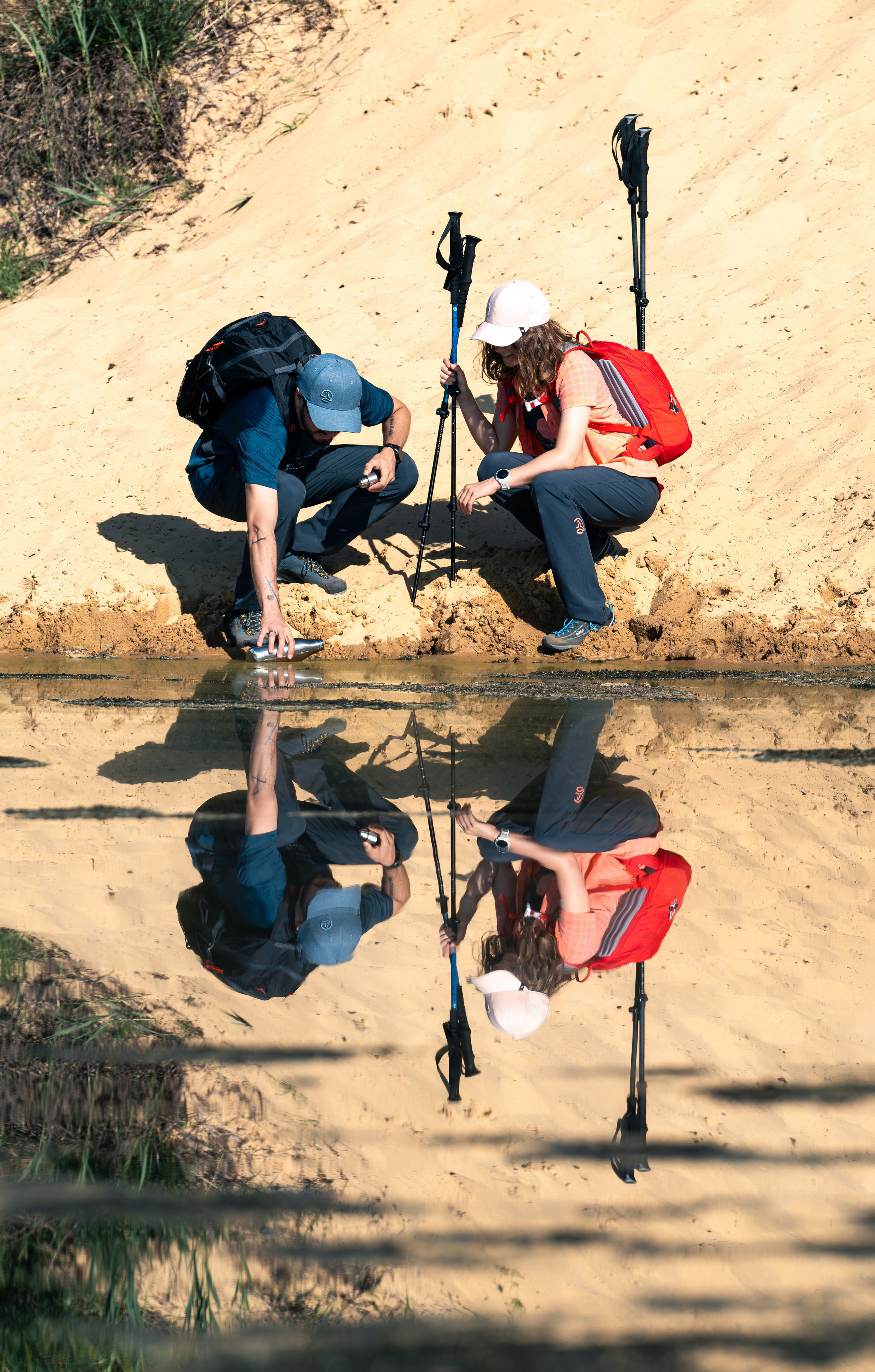 Moda deportiva. Fotógrafos Daria y Dmitry Arsentyevs