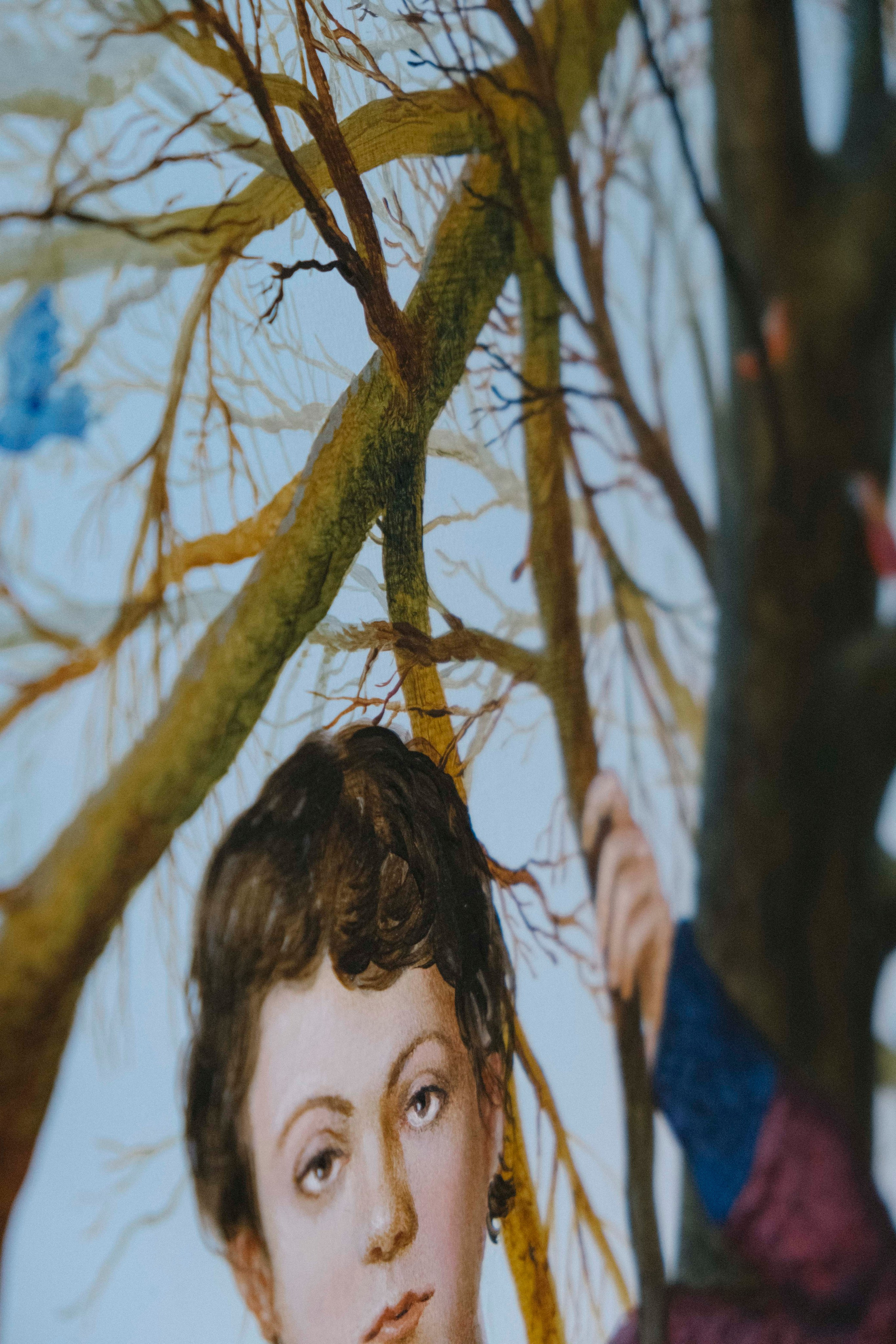 The Girl and the Birds. ELEN BEZHEN