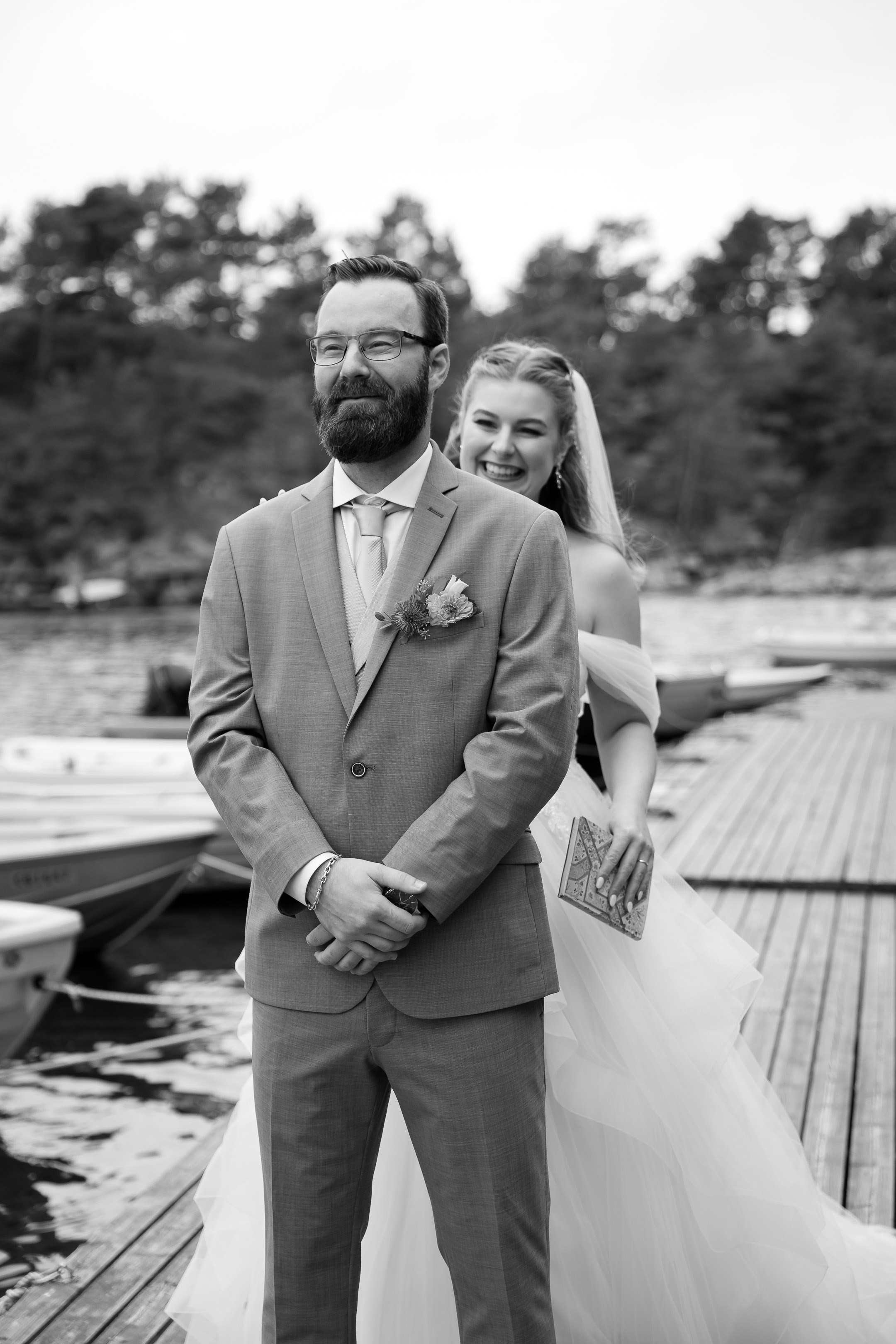 Bryllupsfotografering på Tromøya i Arendal. Bryllupsfotograf i Oslo og Rogaland — Meisal Media