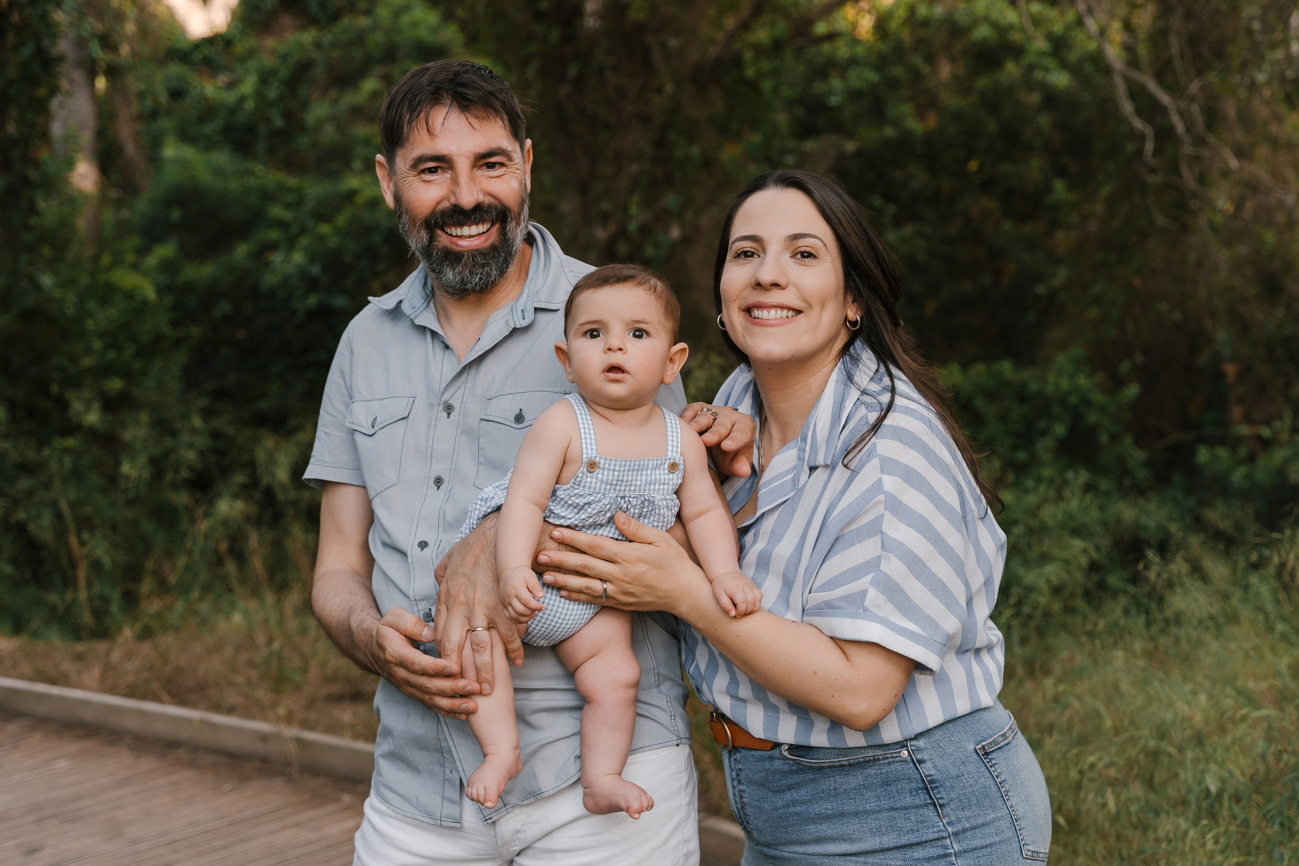 Tania, Antonio y Elias. Fotógrafa de bodas y familias en España, Valencia: Nadia ProFoto