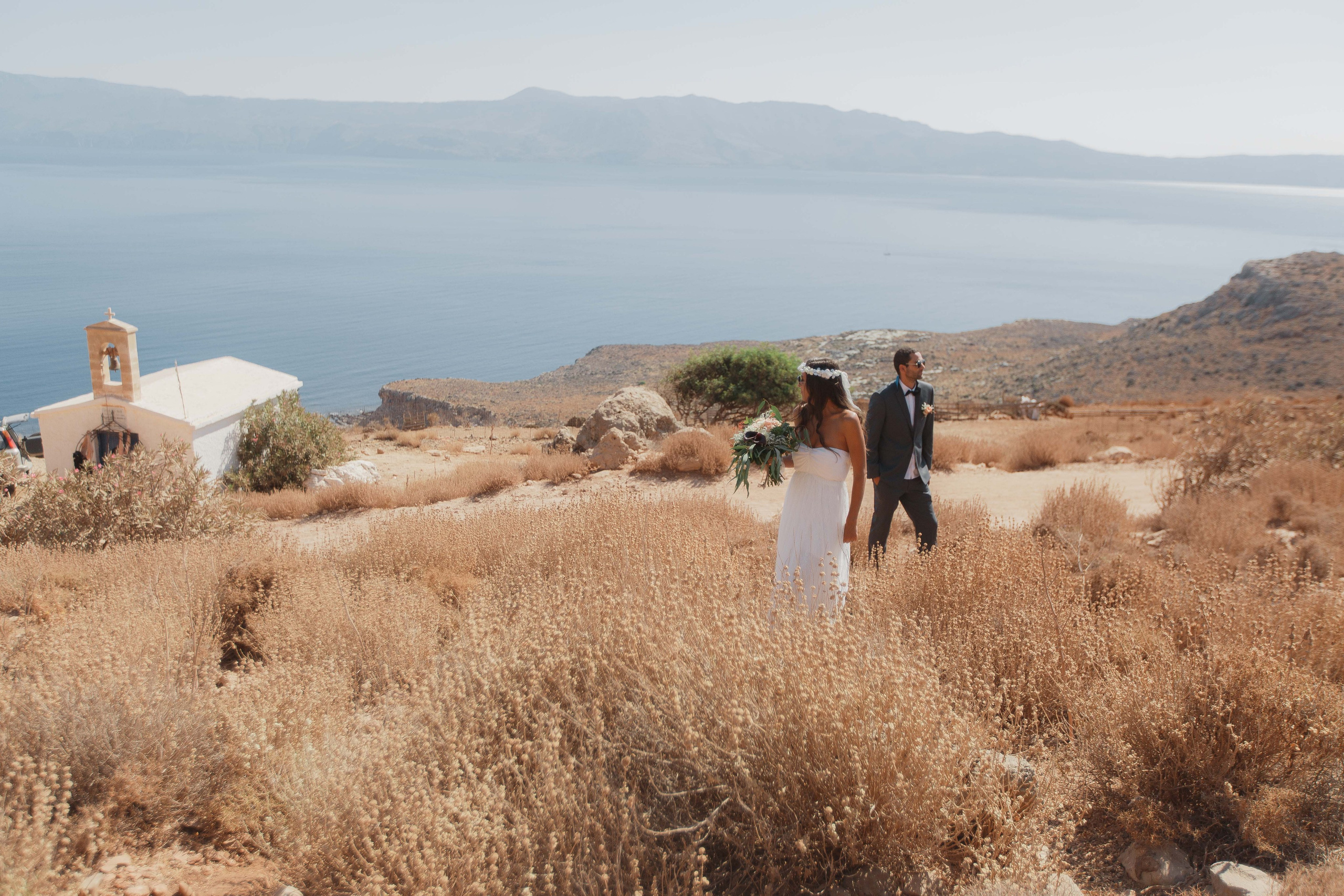 Marino & Steffi, Crete. Denny Savon — Photographer in Santorini | Weddings, Love Stories & Flying Dress