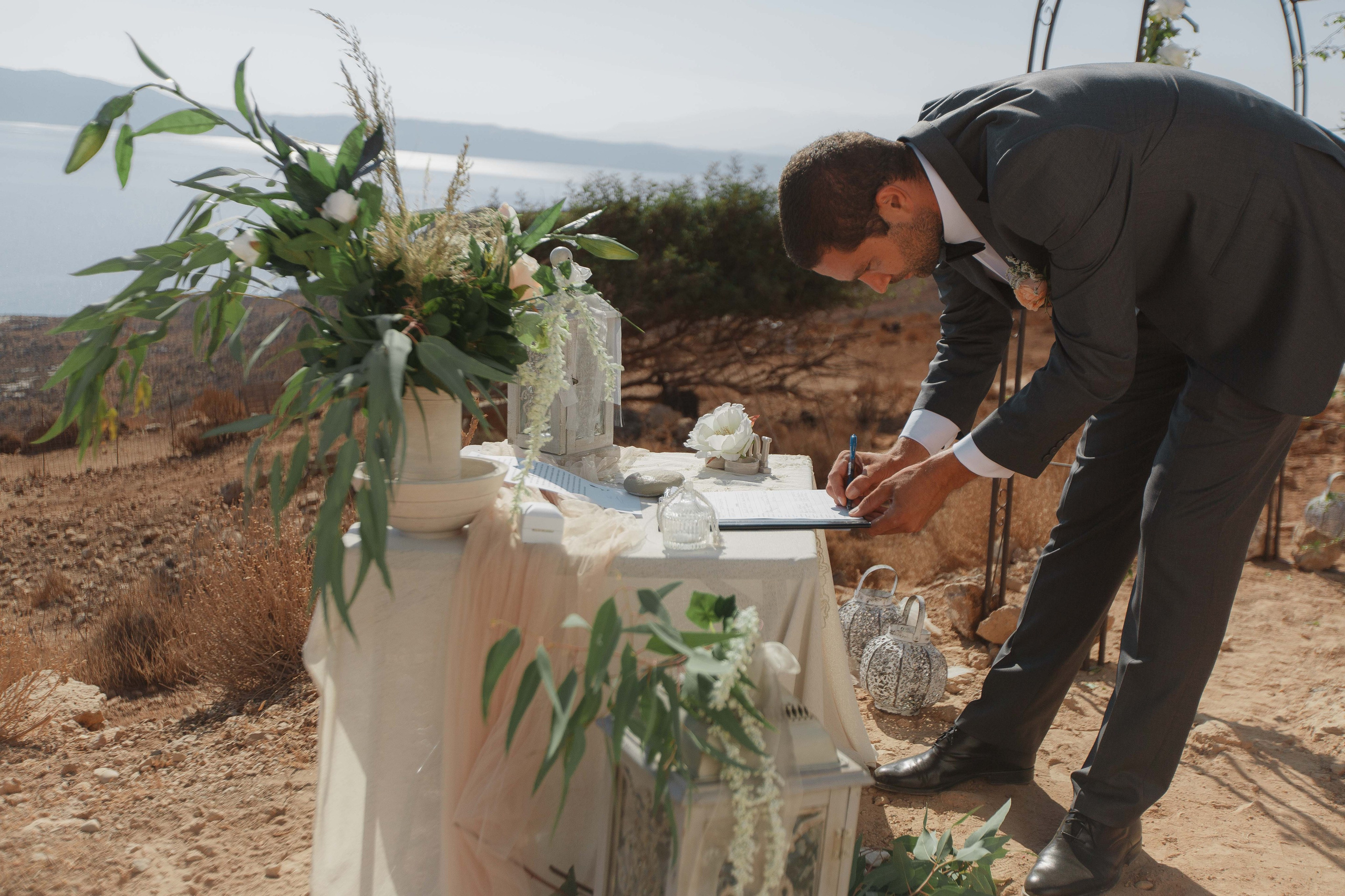 Marino & Steffi, Crete. Denny Savon — Photographer in Santorini | Weddings, Love Stories & Flying Dress