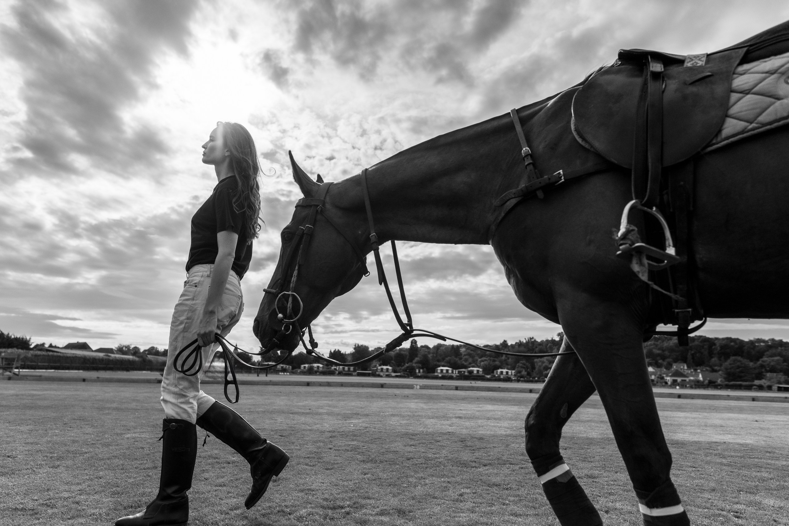 Photo shoot with horses