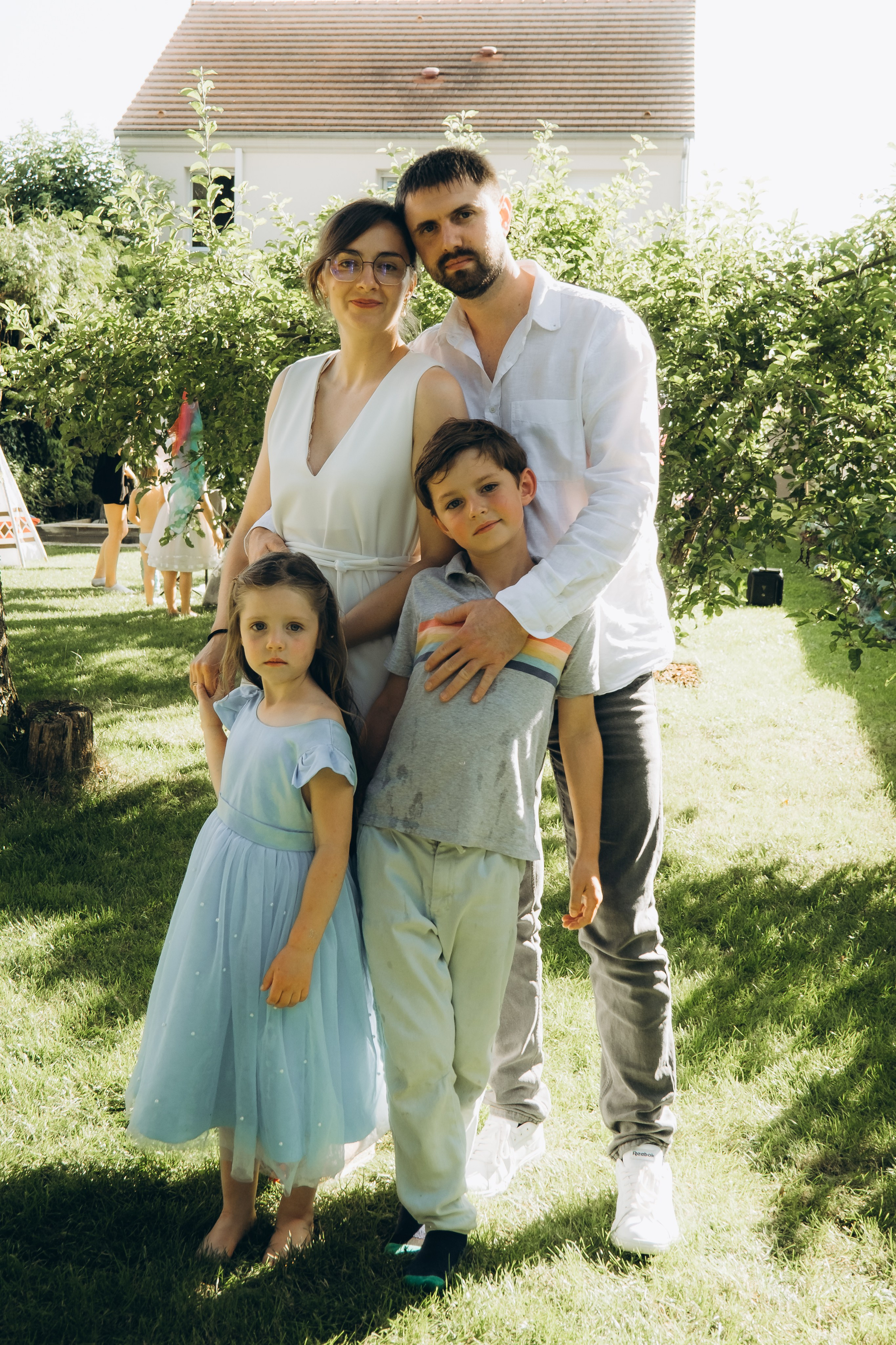 Natalia’s Family. Photographer in Paris Marina Chaput