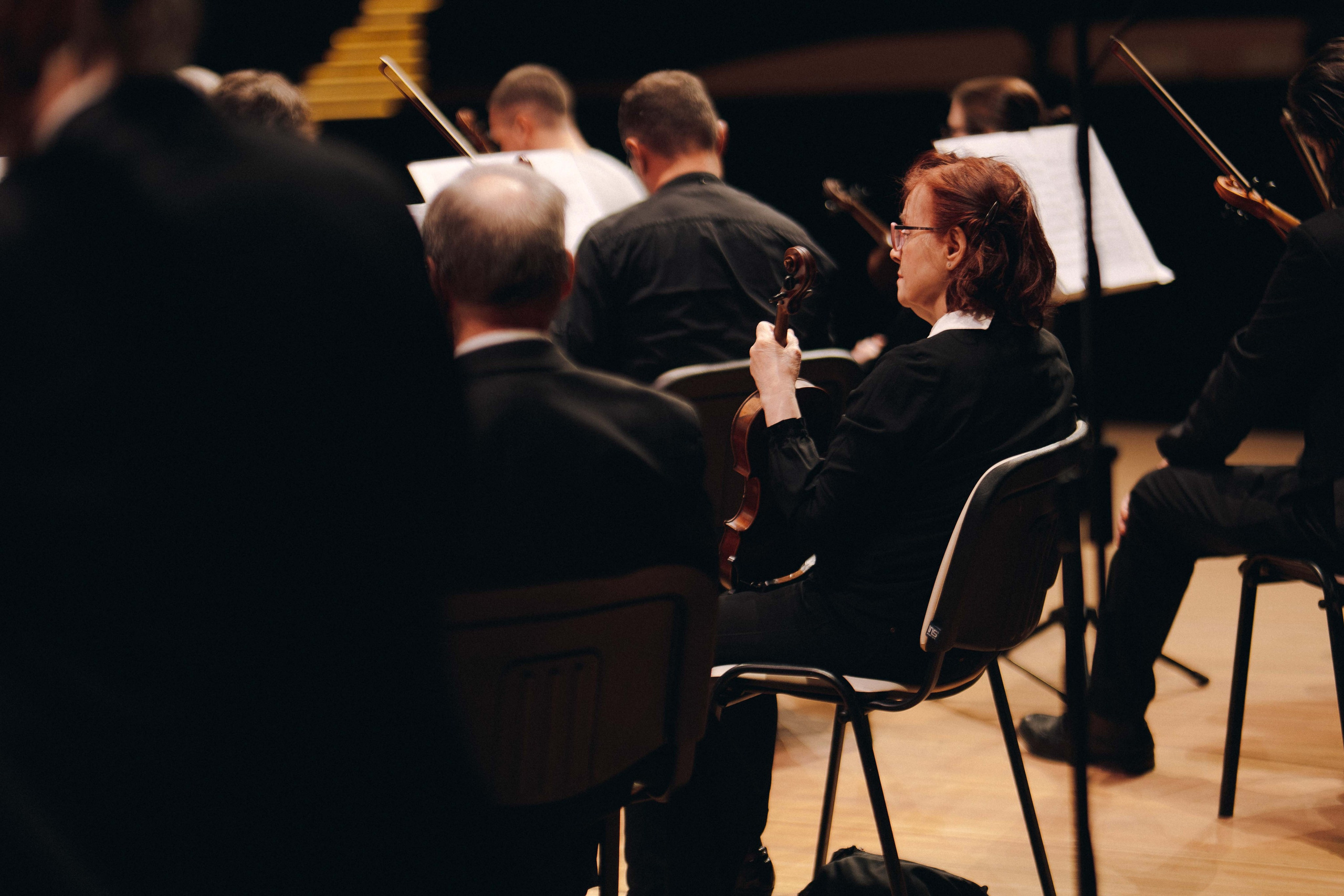The Tchaikovsky Academic Grand Symphony Orchestra in Baku. Wedding&Event photographer Ismail Rzayev in Baku