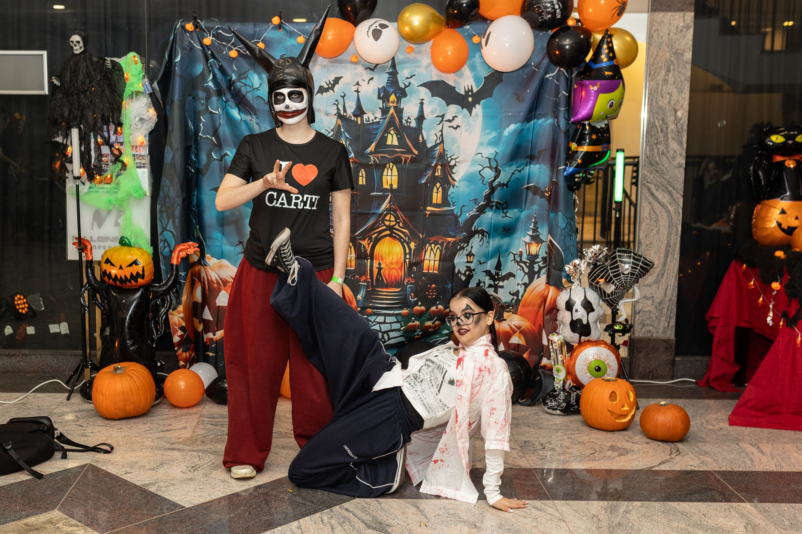 Leo dance studio Helloween 2025. Семейный и детский фотограф в Варшаве Мила Бобровская