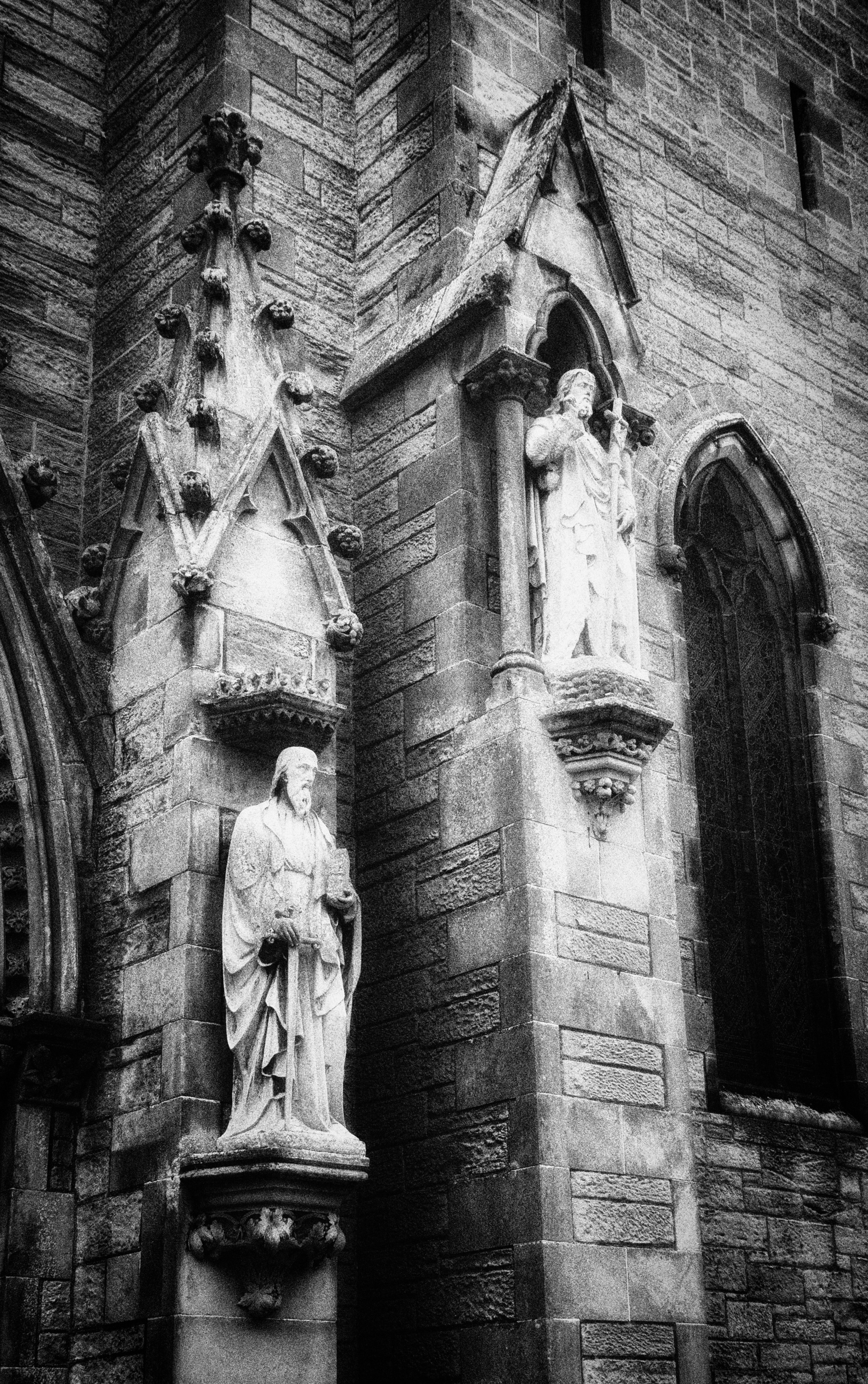 Churches and Graveyards. Infrared Scotland