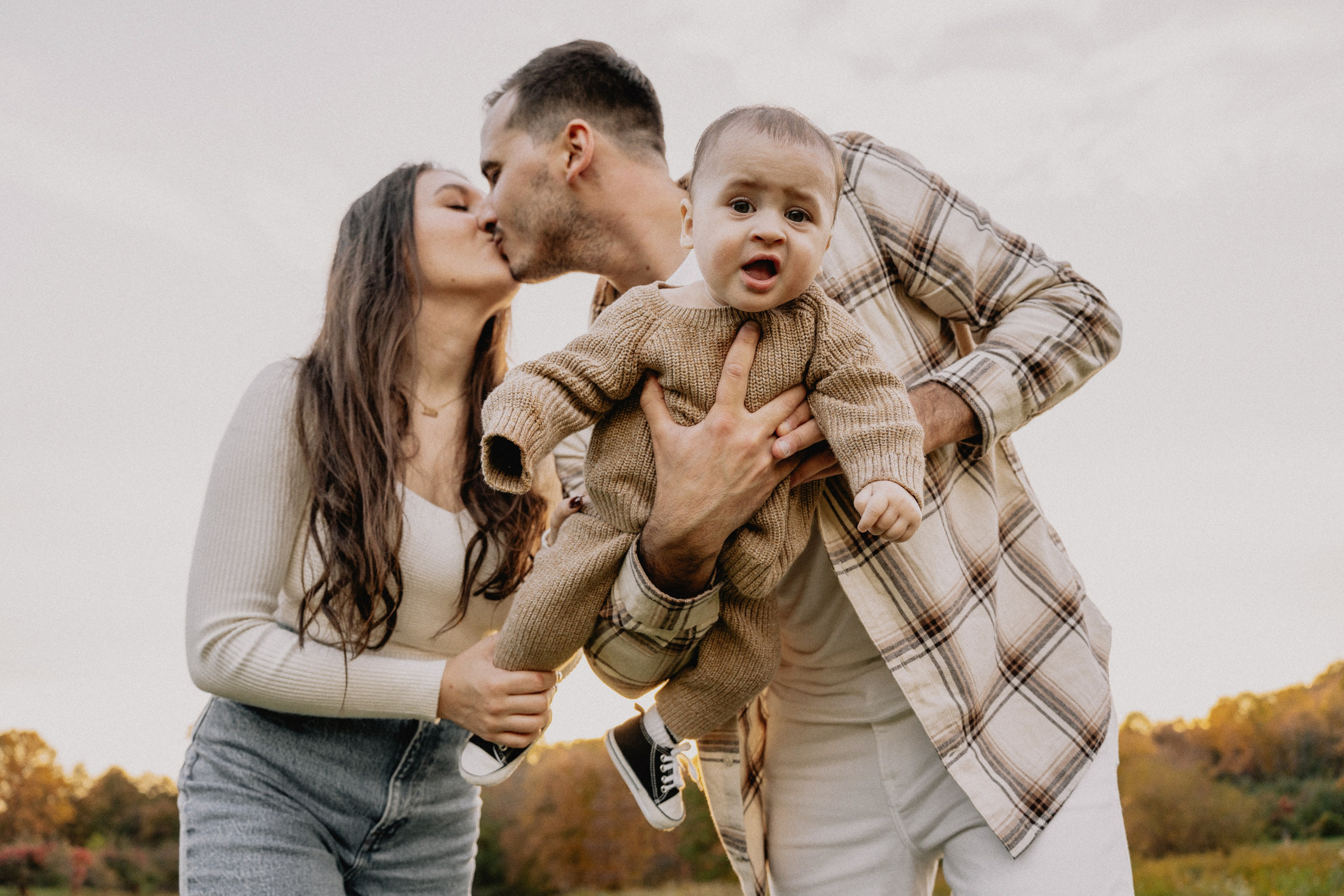 Caroline, Nazar, Leonardo. Outdoor. Wedding and family photographer and videographer PA, NJ, NY, DE, MD