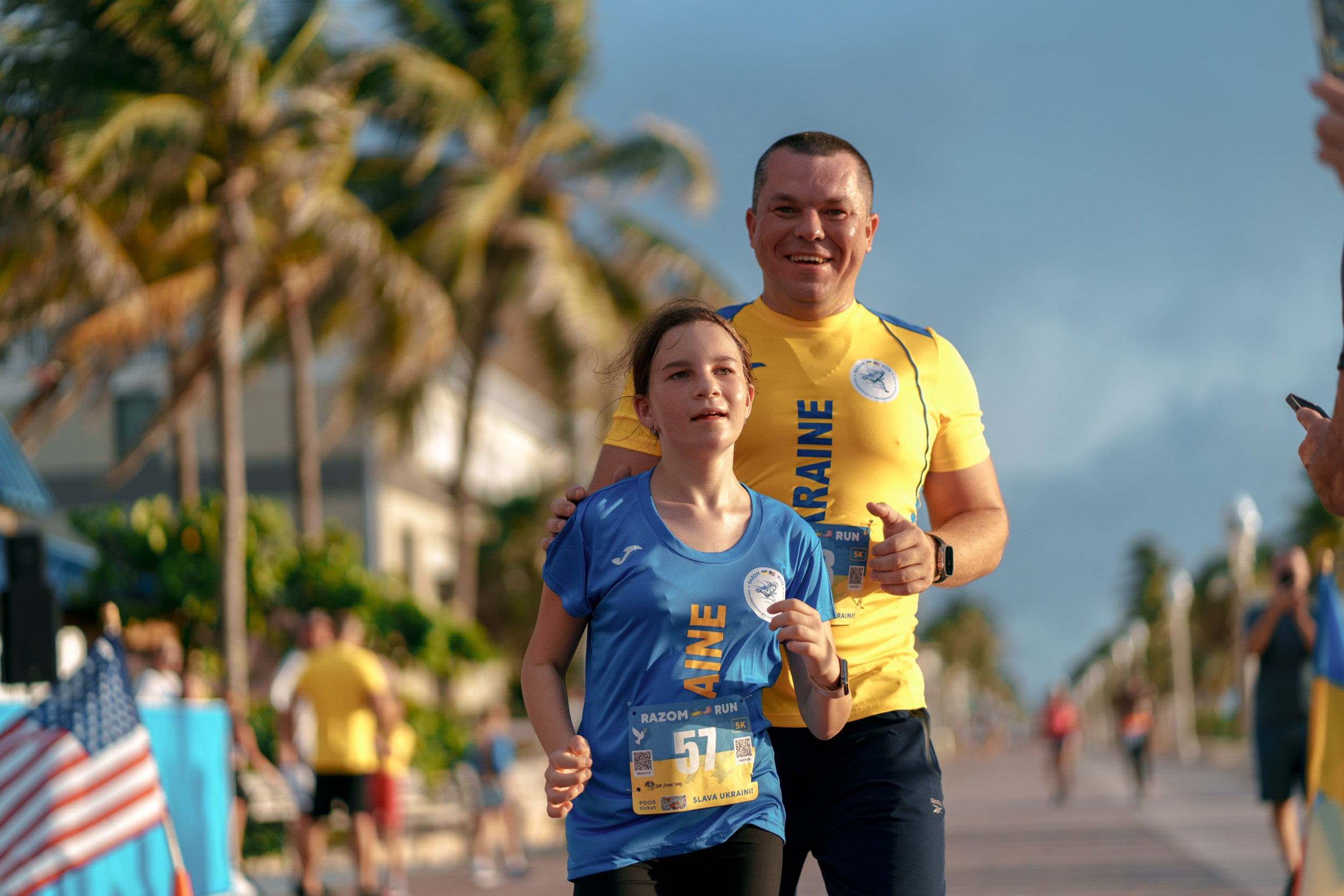 RAZOM RUN. ФОТОГРАФ ФЛОРИДА МАЙАМИ