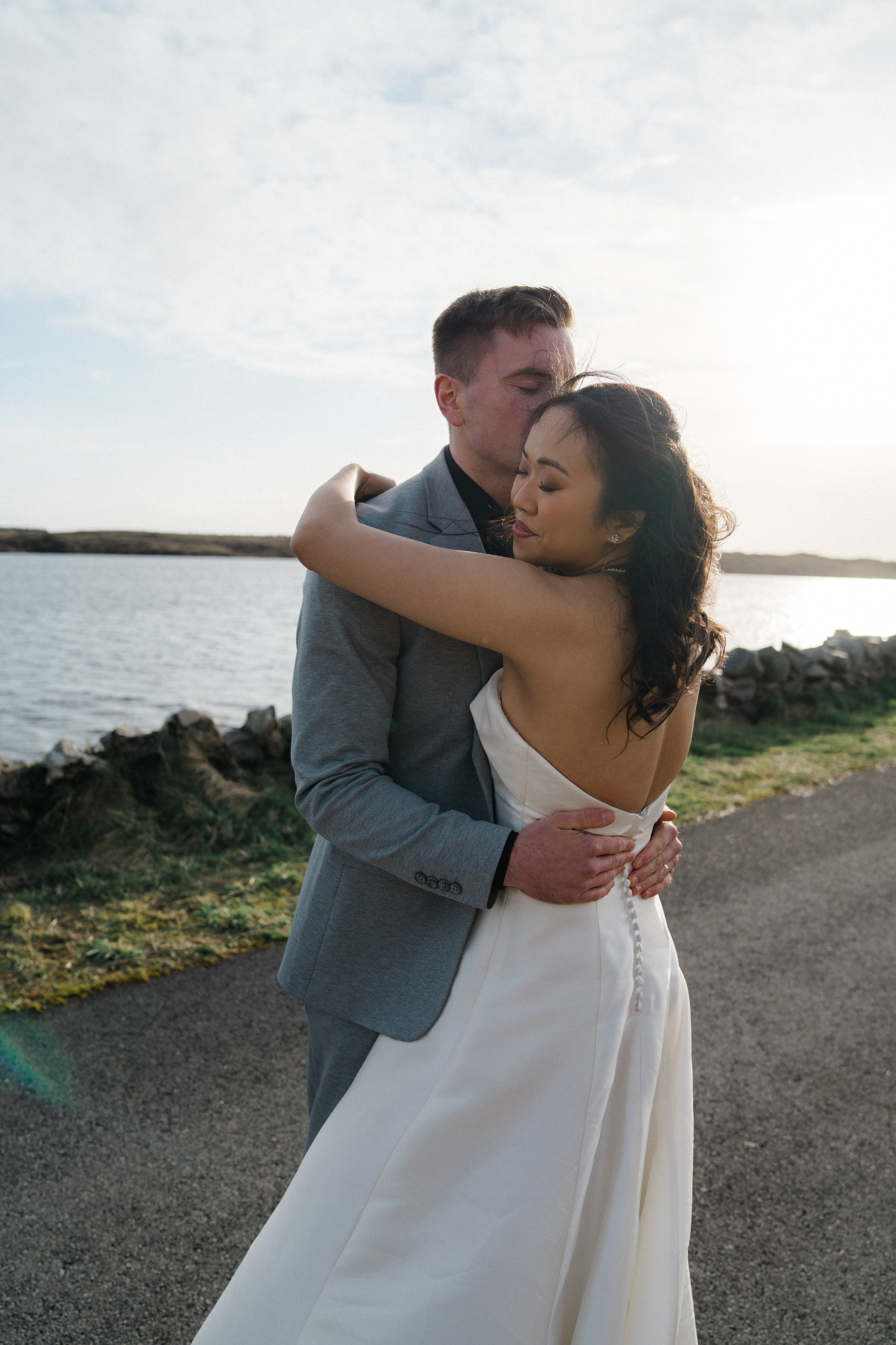 Aongas & Yannie. Wedding and family photographer Ireland