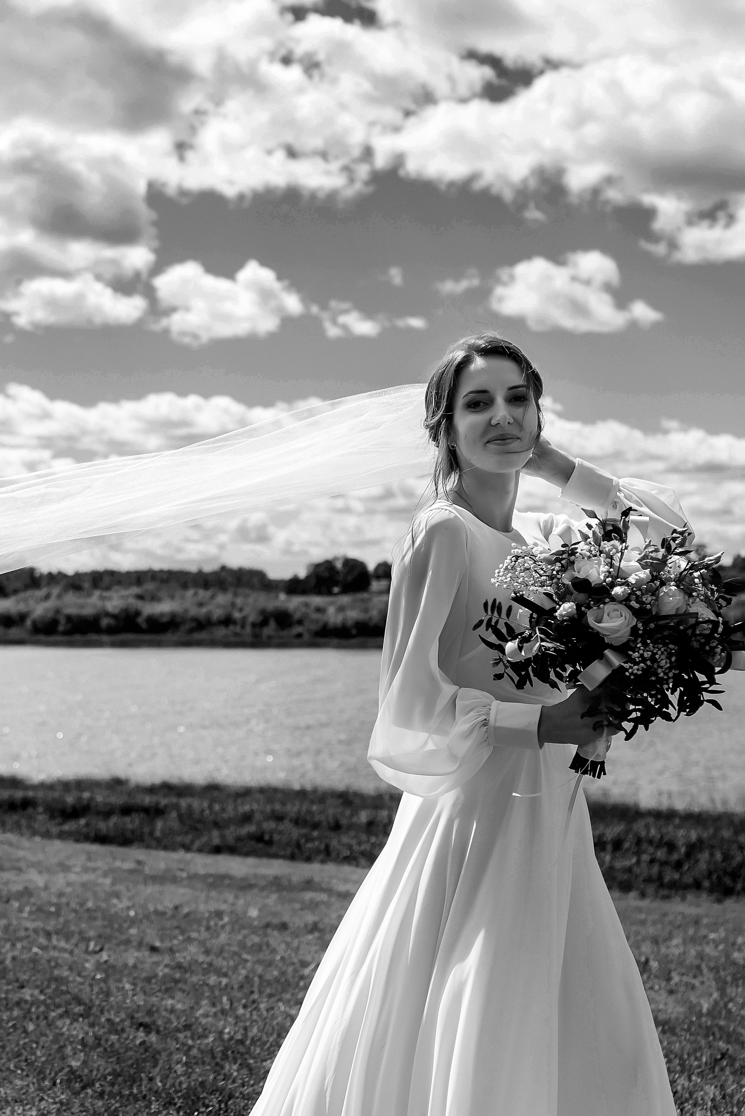 Прекрасная невеста Оля. Ваш фотограф в Латгалии — Александра Юхневича!