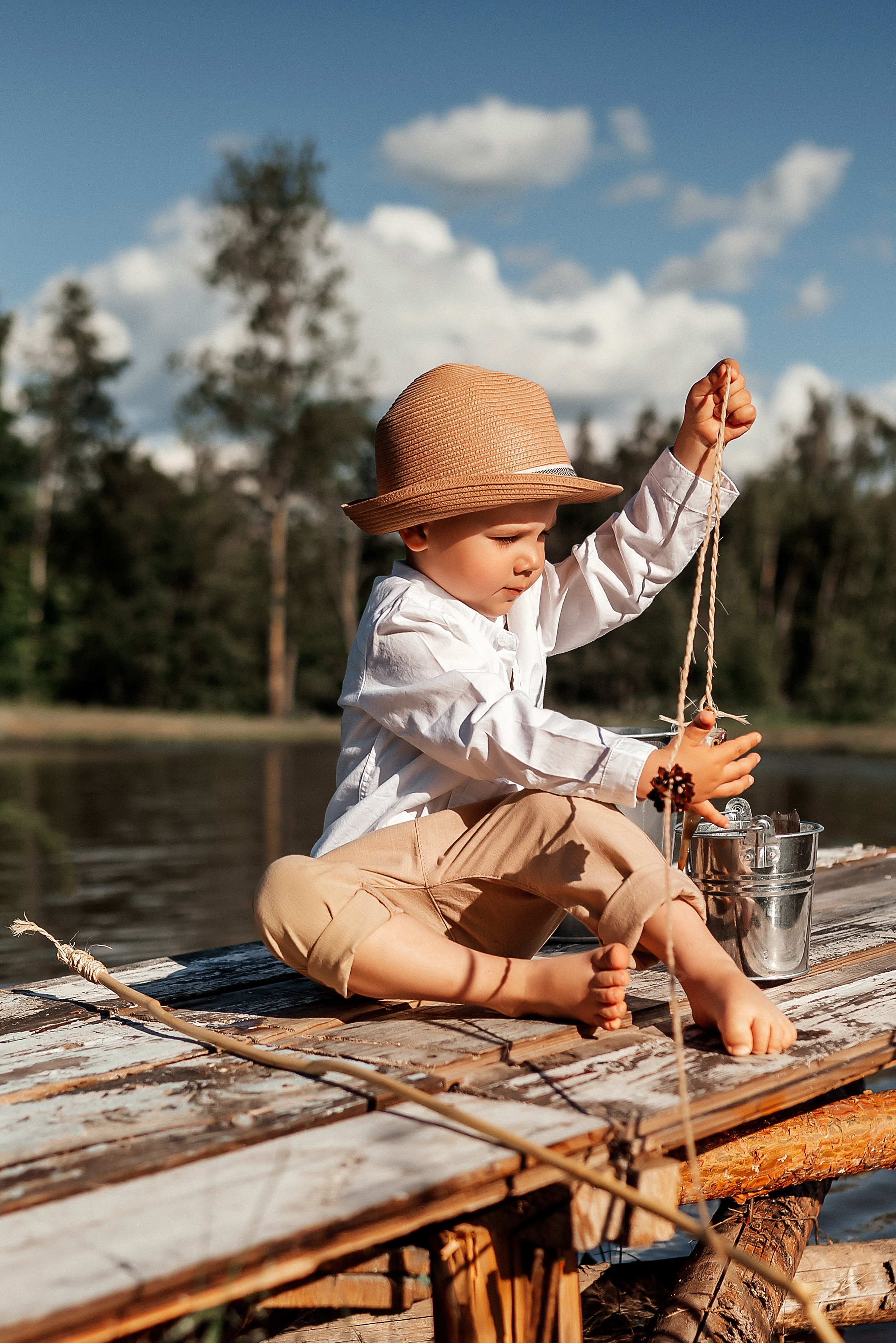 Ловись рыбка. Ваш фотограф в Латгалии — Александра Юхневича!