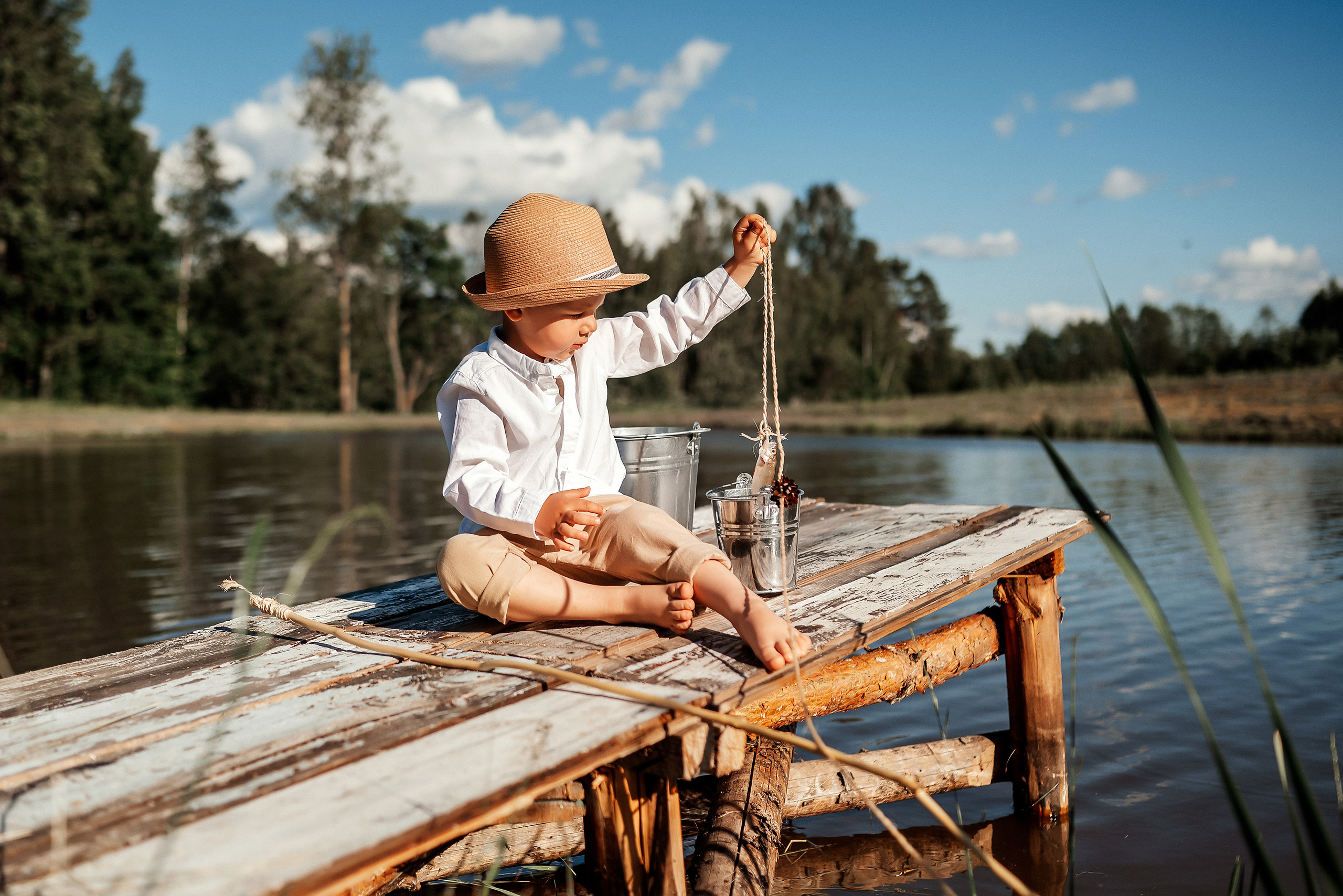 Ловись рыбка. Ваш фотограф в Латгалии — Александра Юхневича!