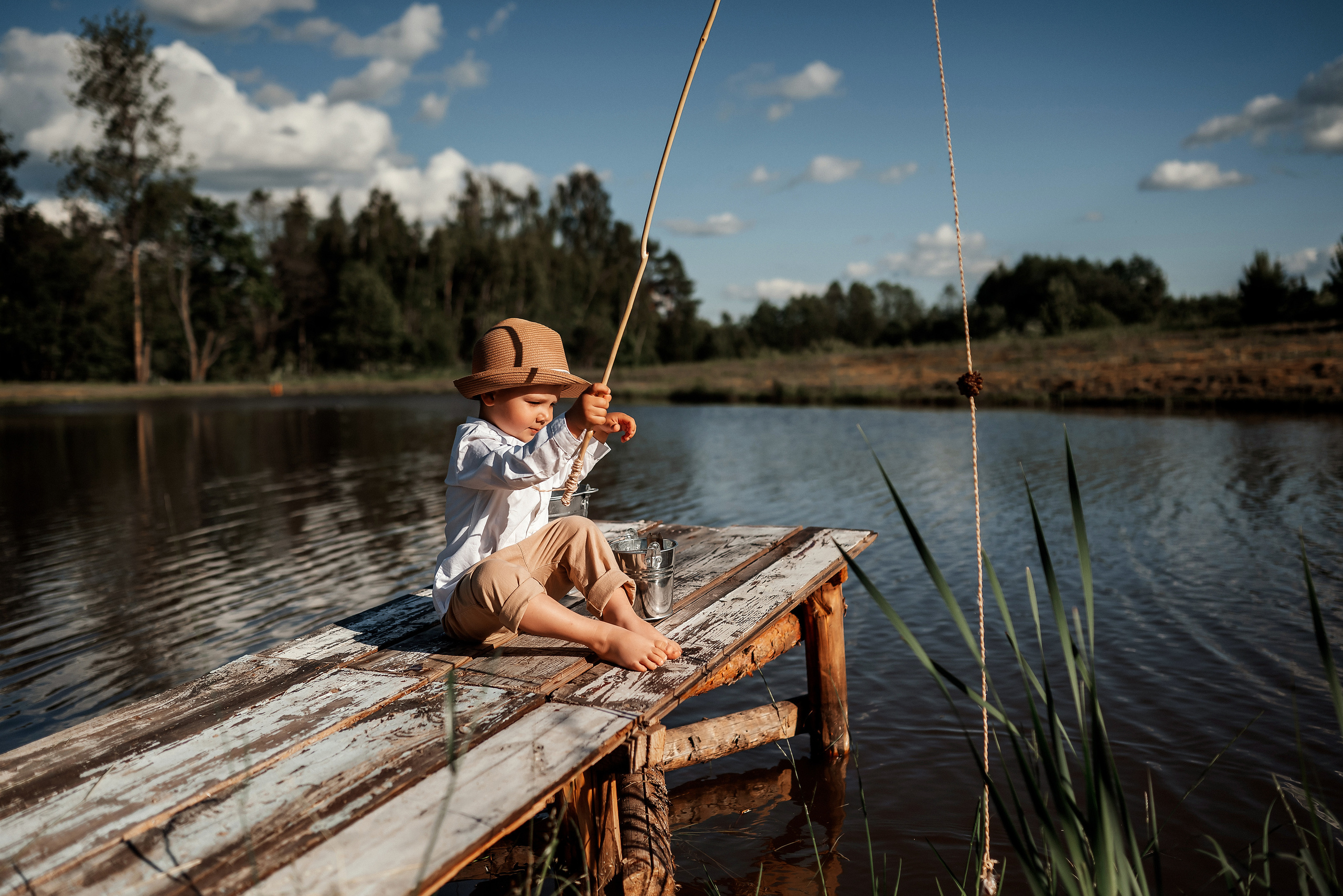 Ловись рыбка. Ваш фотограф в Латгалии — Александра Юхневича!