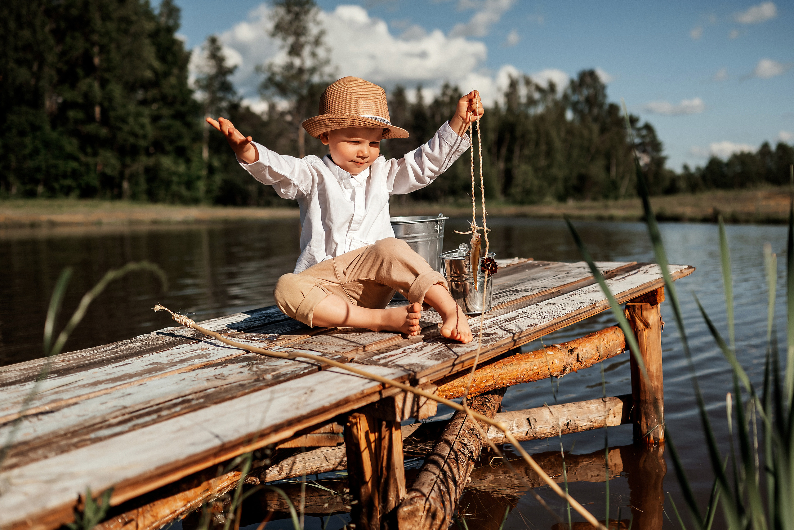 Ловись рыбка. Ваш фотограф в Латгалии — Александра Юхневича!