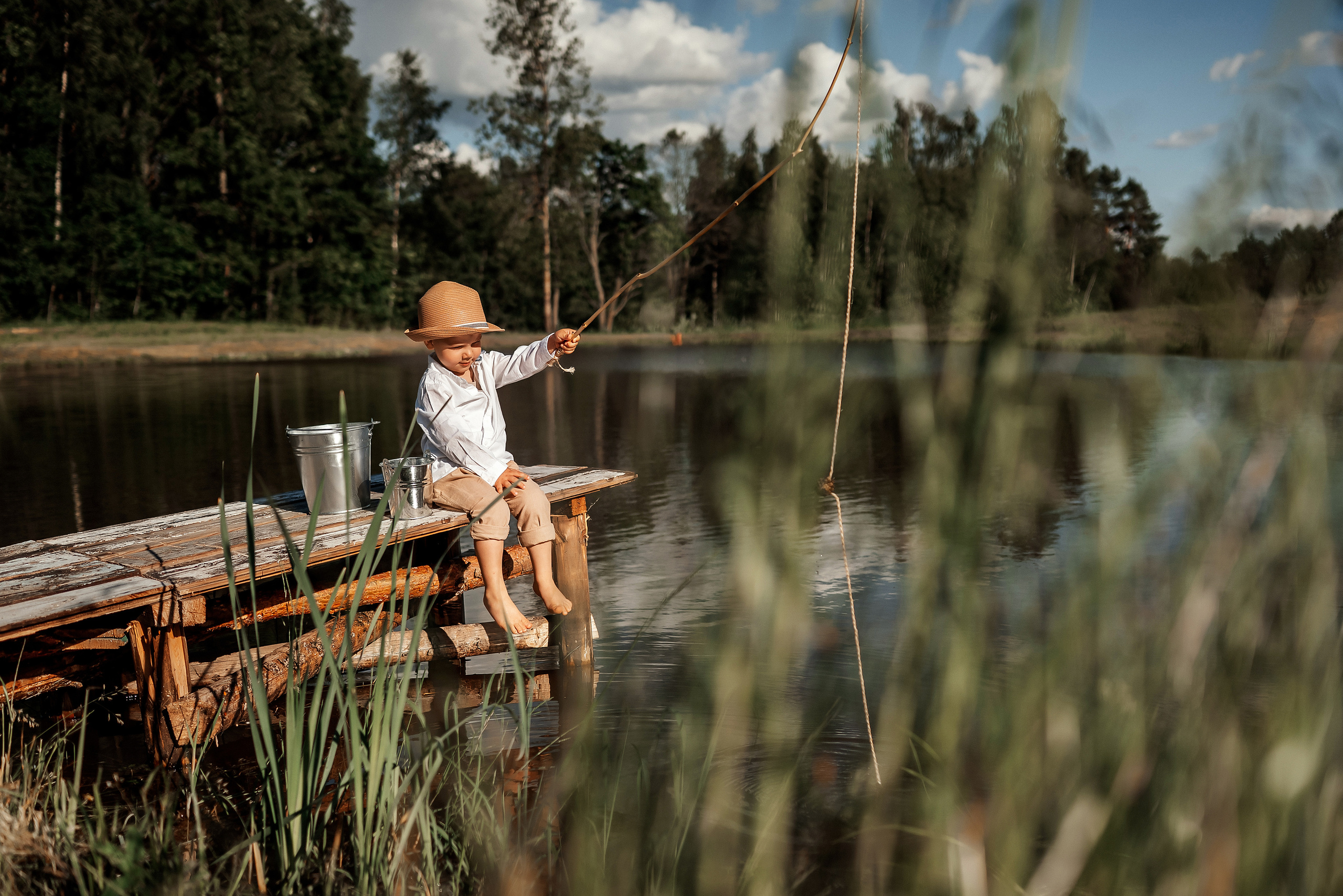 Ловись рыбка. Ваш фотограф в Латгалии — Александра Юхневича!