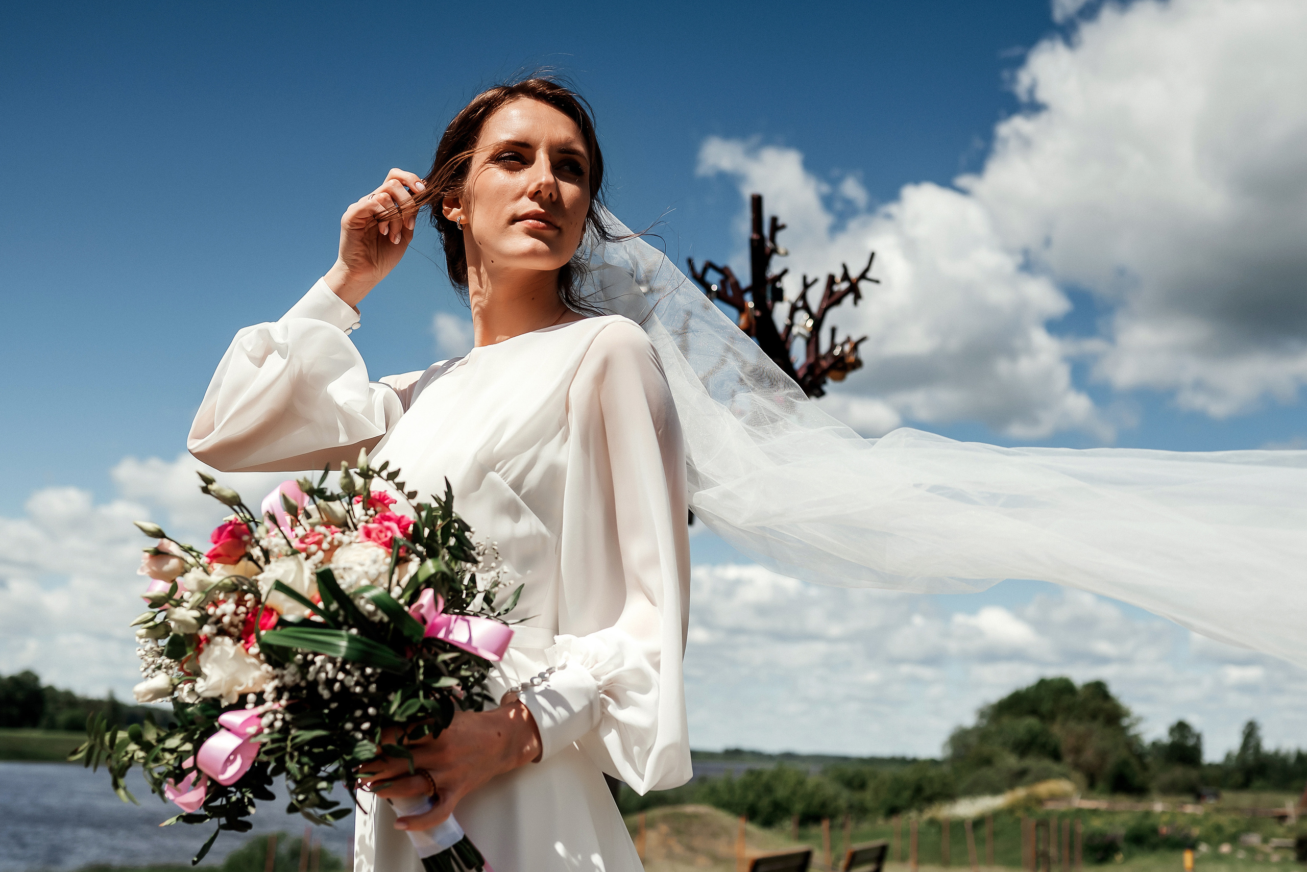 Прекрасная невеста Оля. Ваш фотограф в Латгалии — Александра Юхневича!