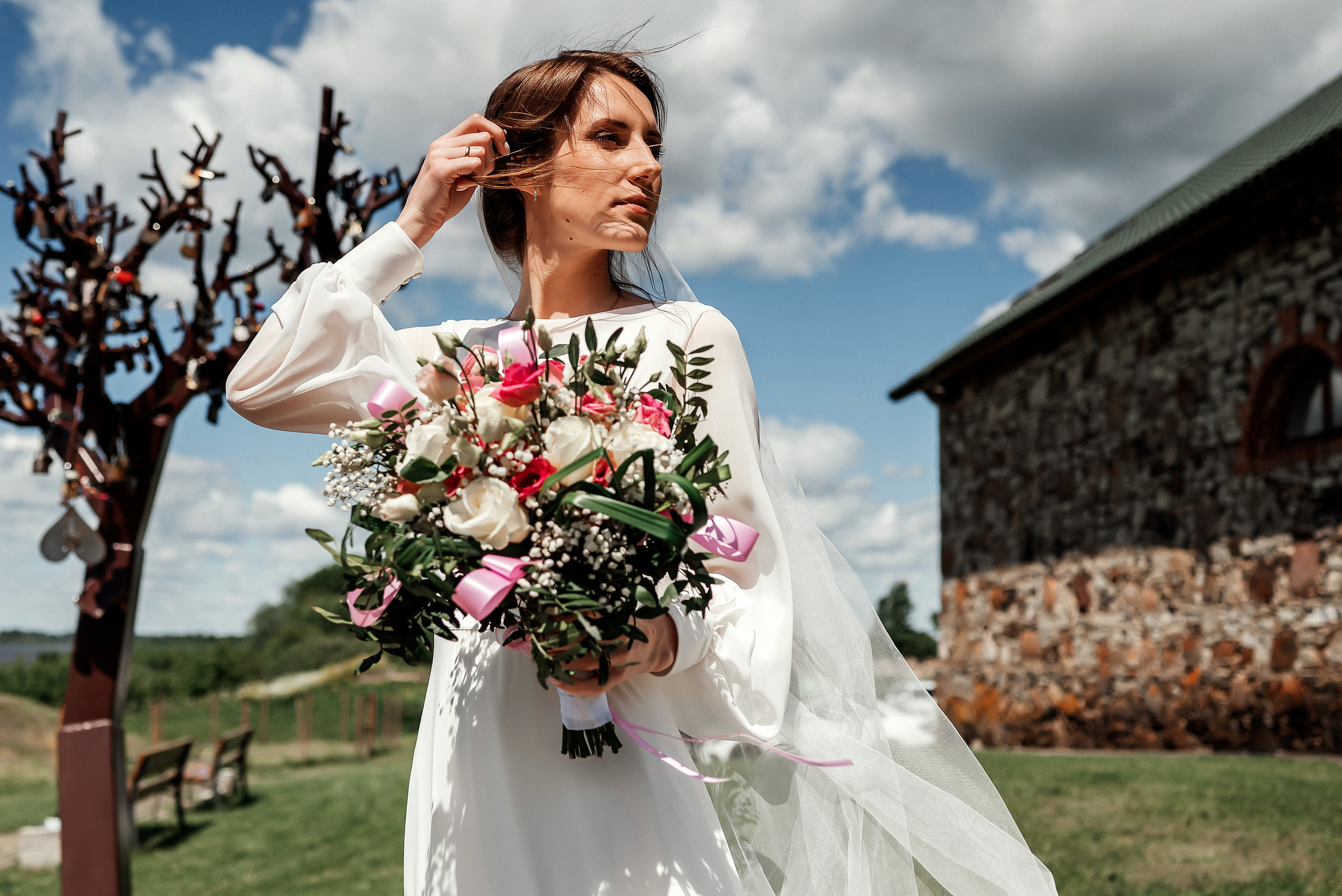 Прекрасная невеста Оля. Ваш фотограф в Латгалии — Александра Юхневича!