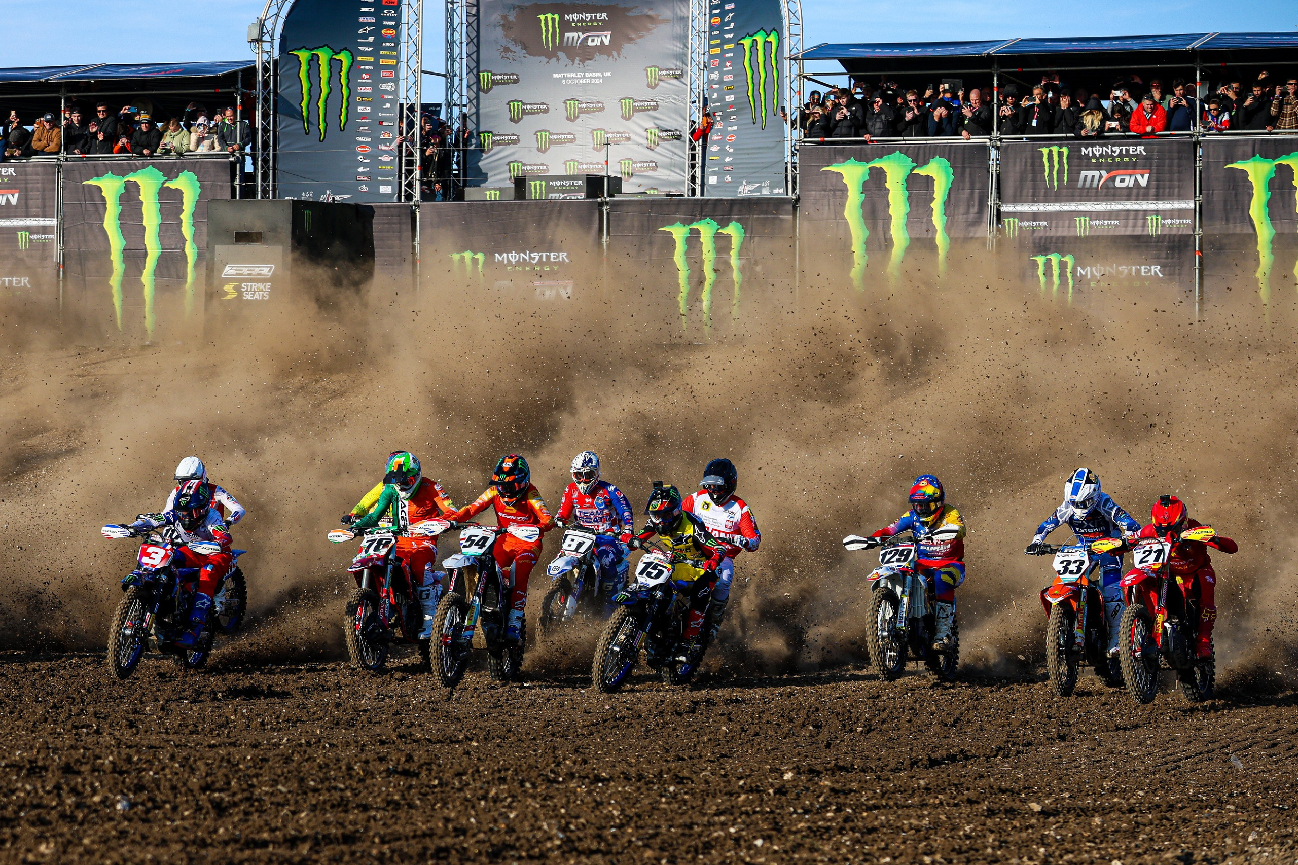 Race Start MXoN Matterly Basin 2024, MXGP Motocross World Championship