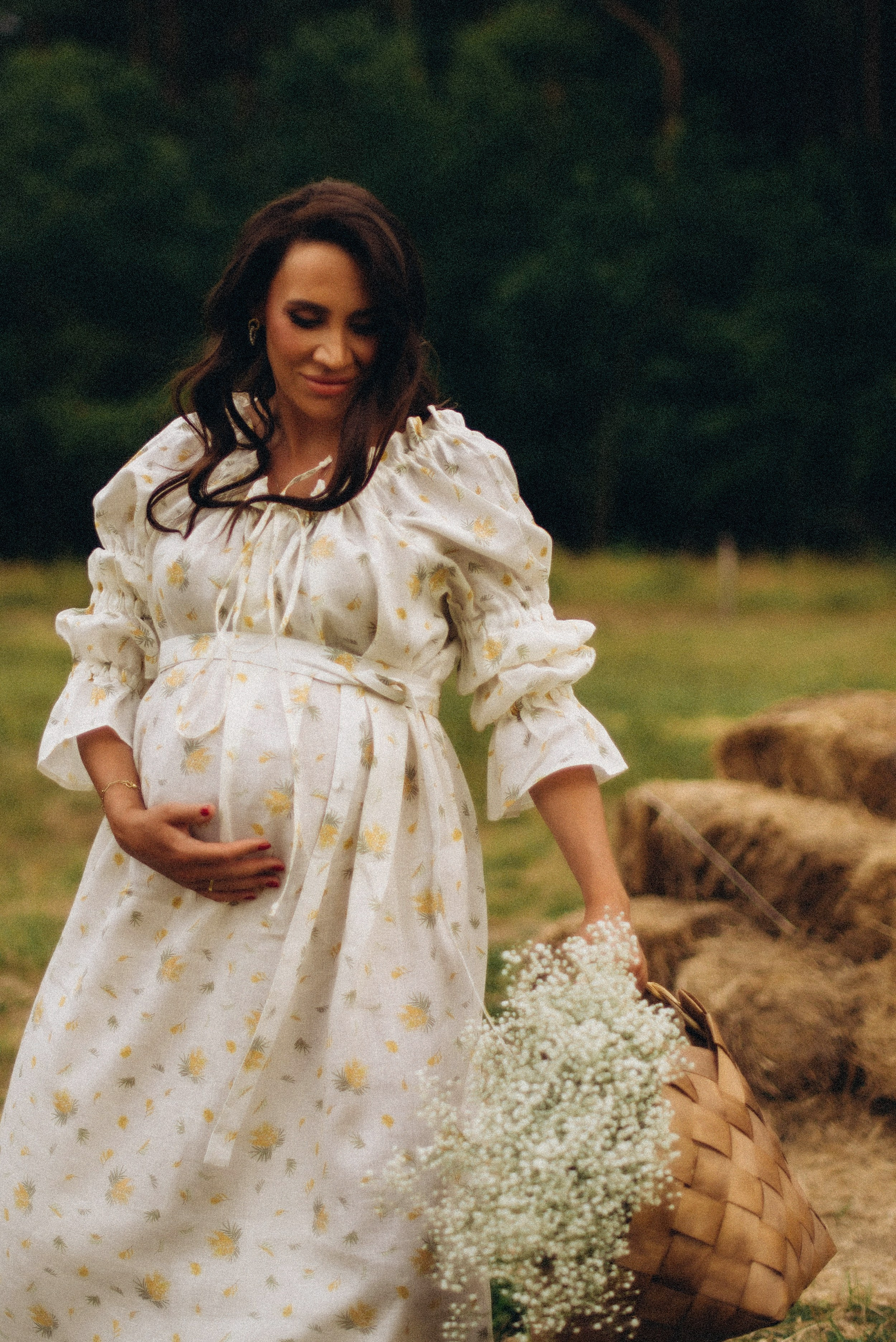 Беременность на природе. Семейный фотограф Лейпциг, Германия
