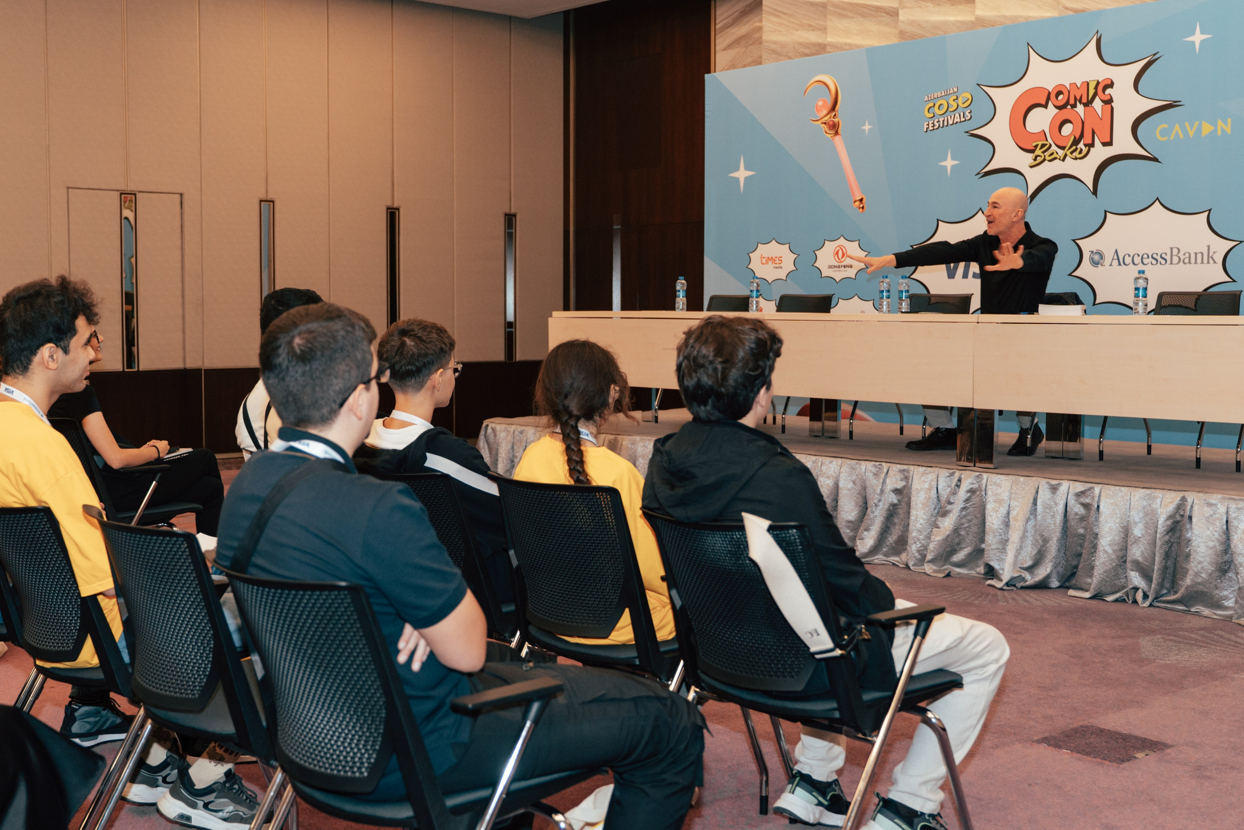 Ross Mullan Baku. Fotoqraf Vəli Məmmədov