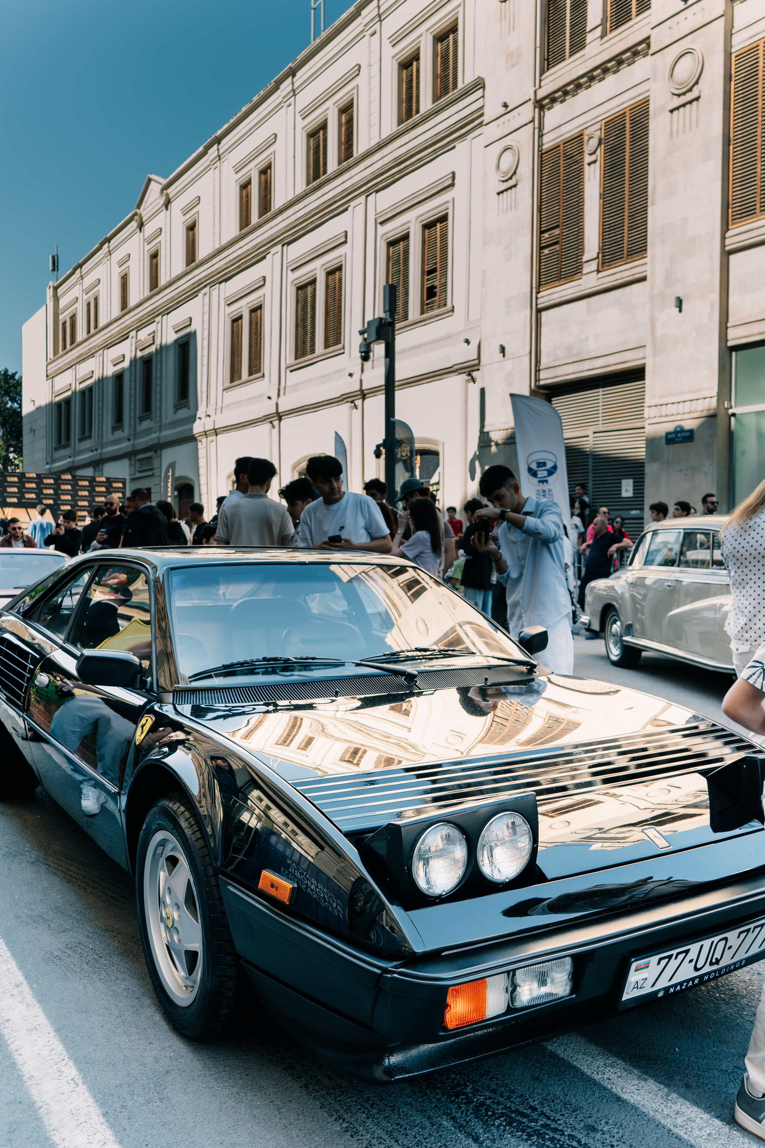 Retro avtomobil. Fotoqraf Vəli Məmmədov