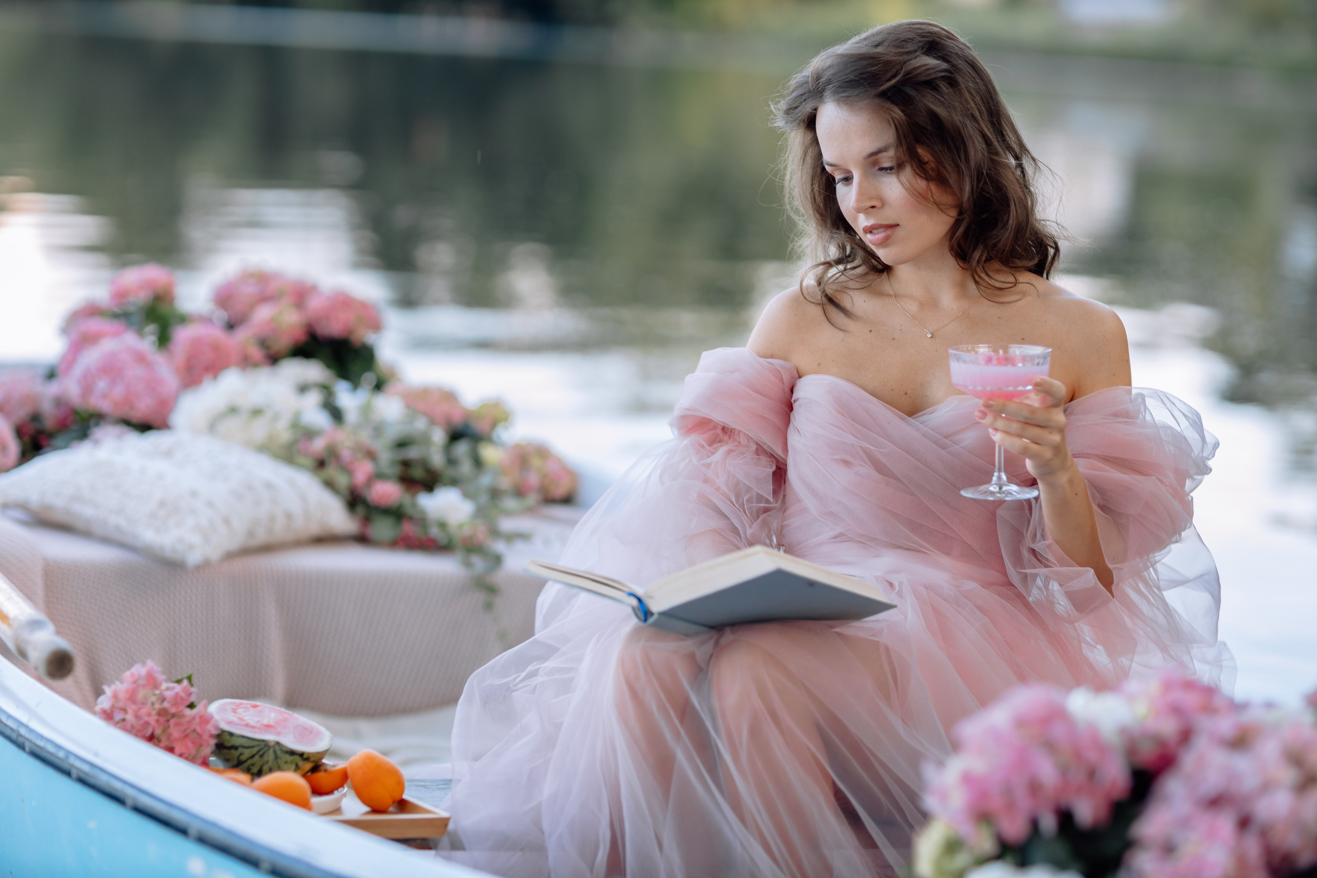 Das Boot mit Blumen. Hochzeitsfotograf München Taufe Familienfotograf Tanja Mauke