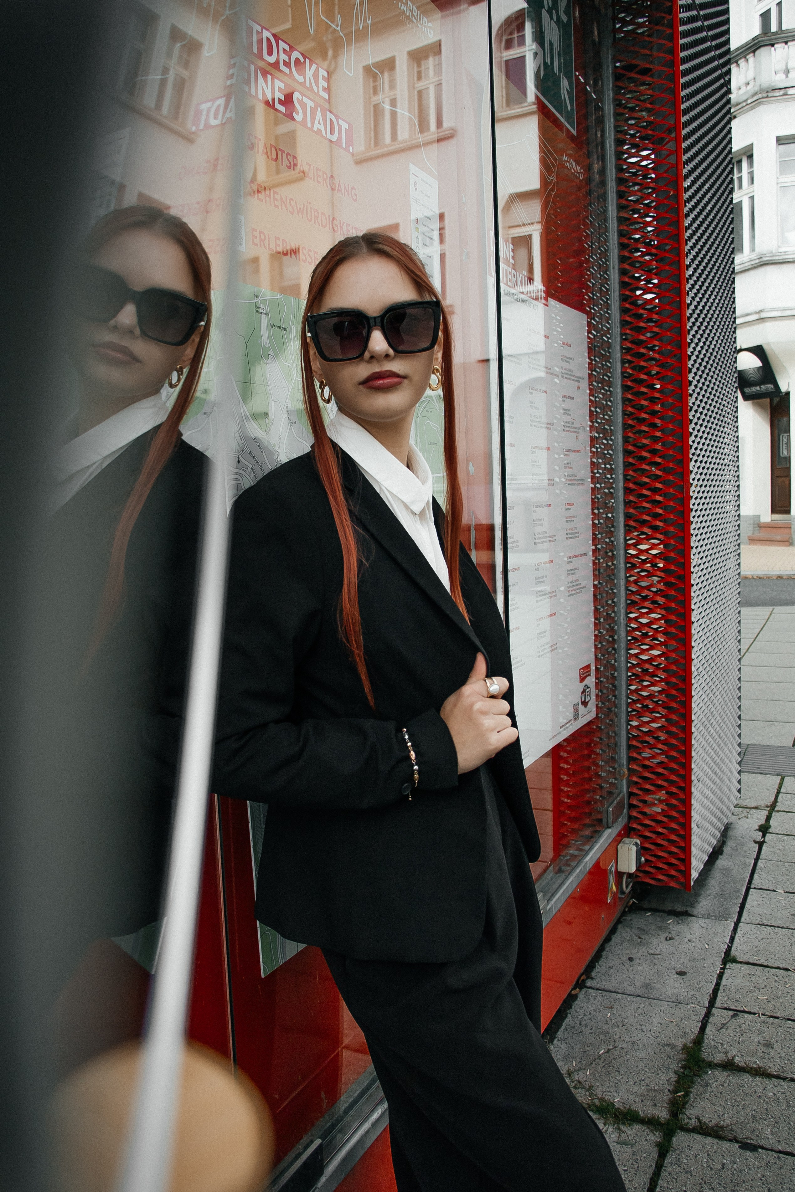 Red girl. PHOTOgrapher Germany MARBURG