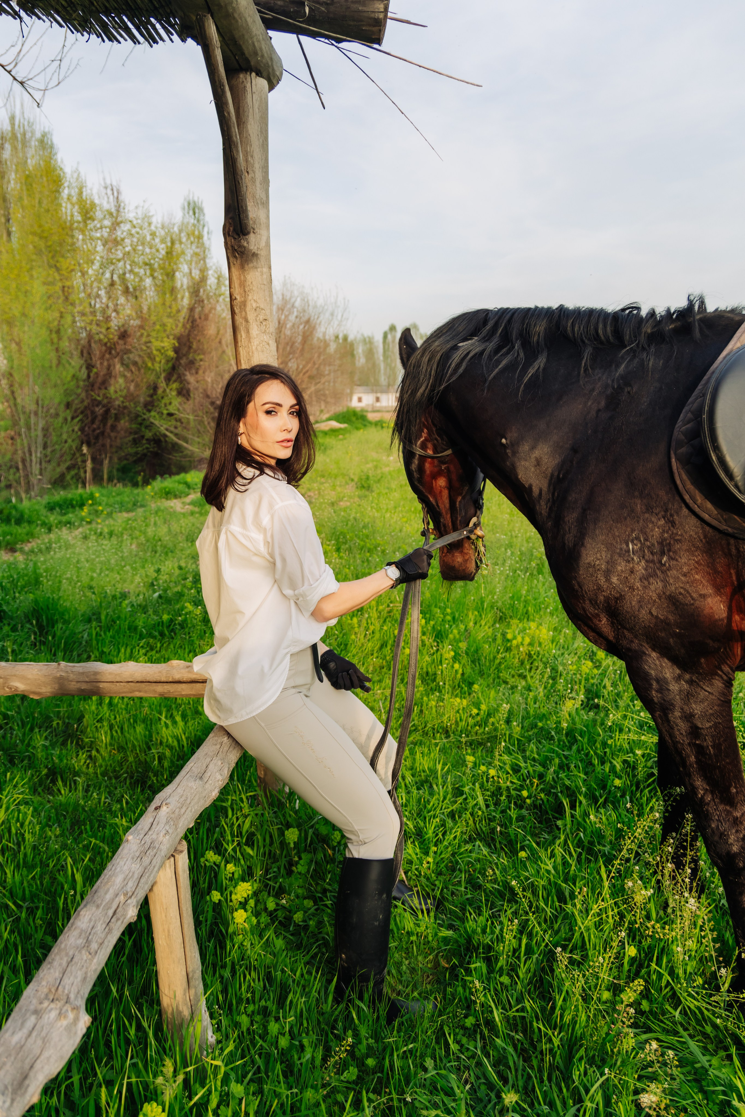 С лошадьми. Женский и семейный фотограф в Ташкенте