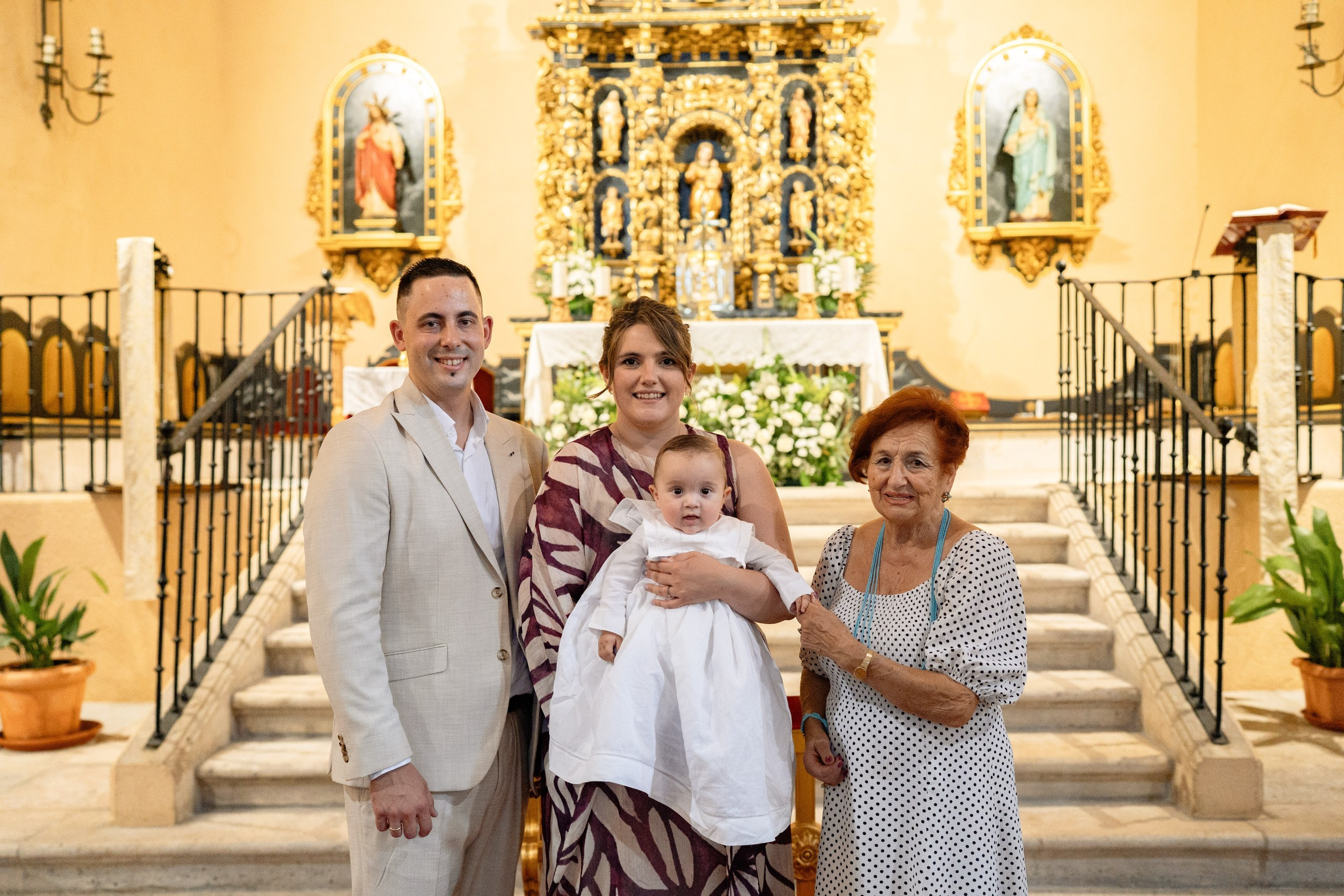 Baptism of Roque. Madrid Photographer for Proposals, Engagements & Families | Anya Petrova